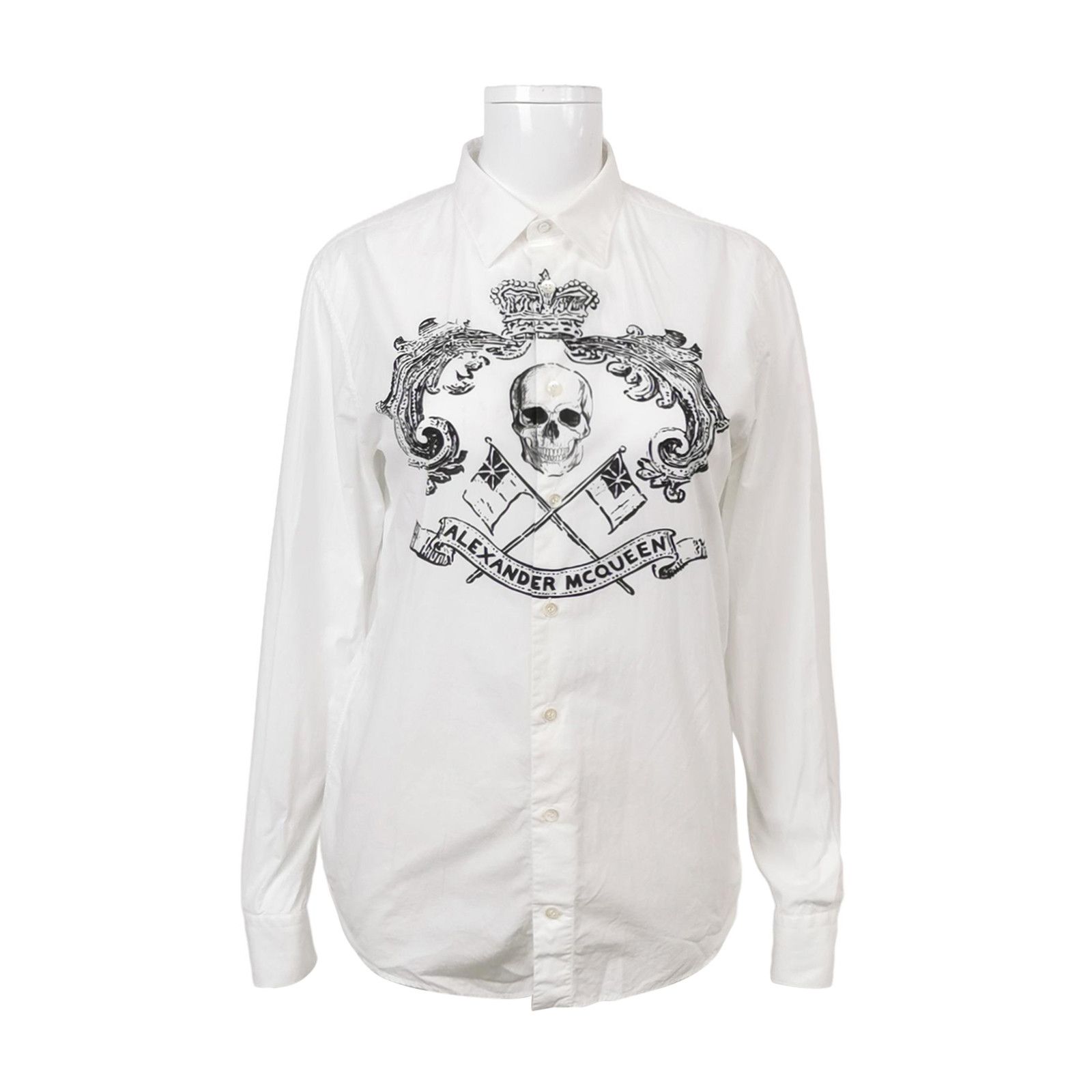 Alexander McQueen Alexander McQueen Men xs Short Sleeve Shirts Size US XS / EU 42 / 0 - 1 Thumbnail