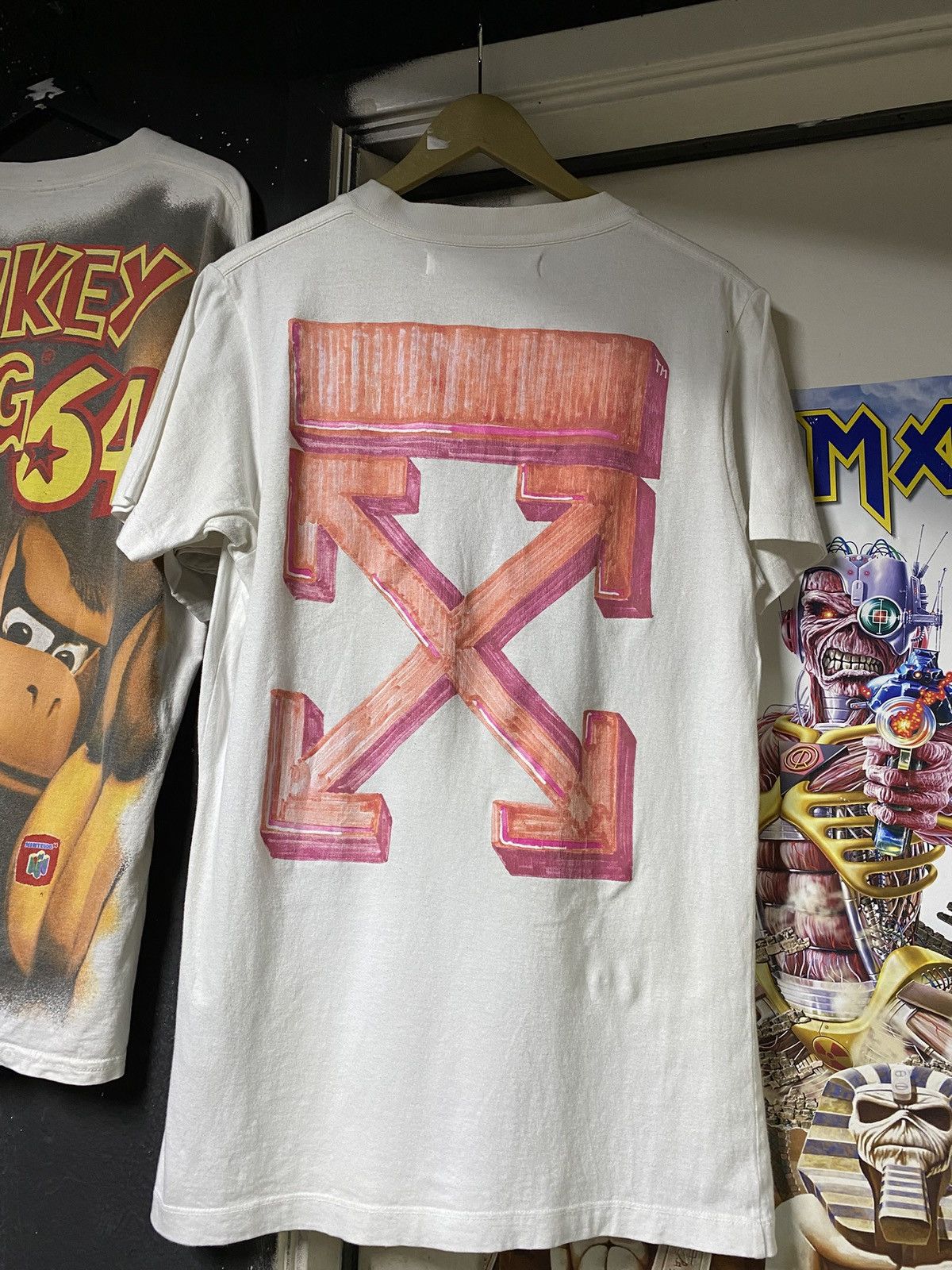 Off-White × Virgil Abloh Off-White Virgil Abloh Arrows White Tee Shirt Medium Size US M / EU 48-50 / 2 - 5 Thumbnail