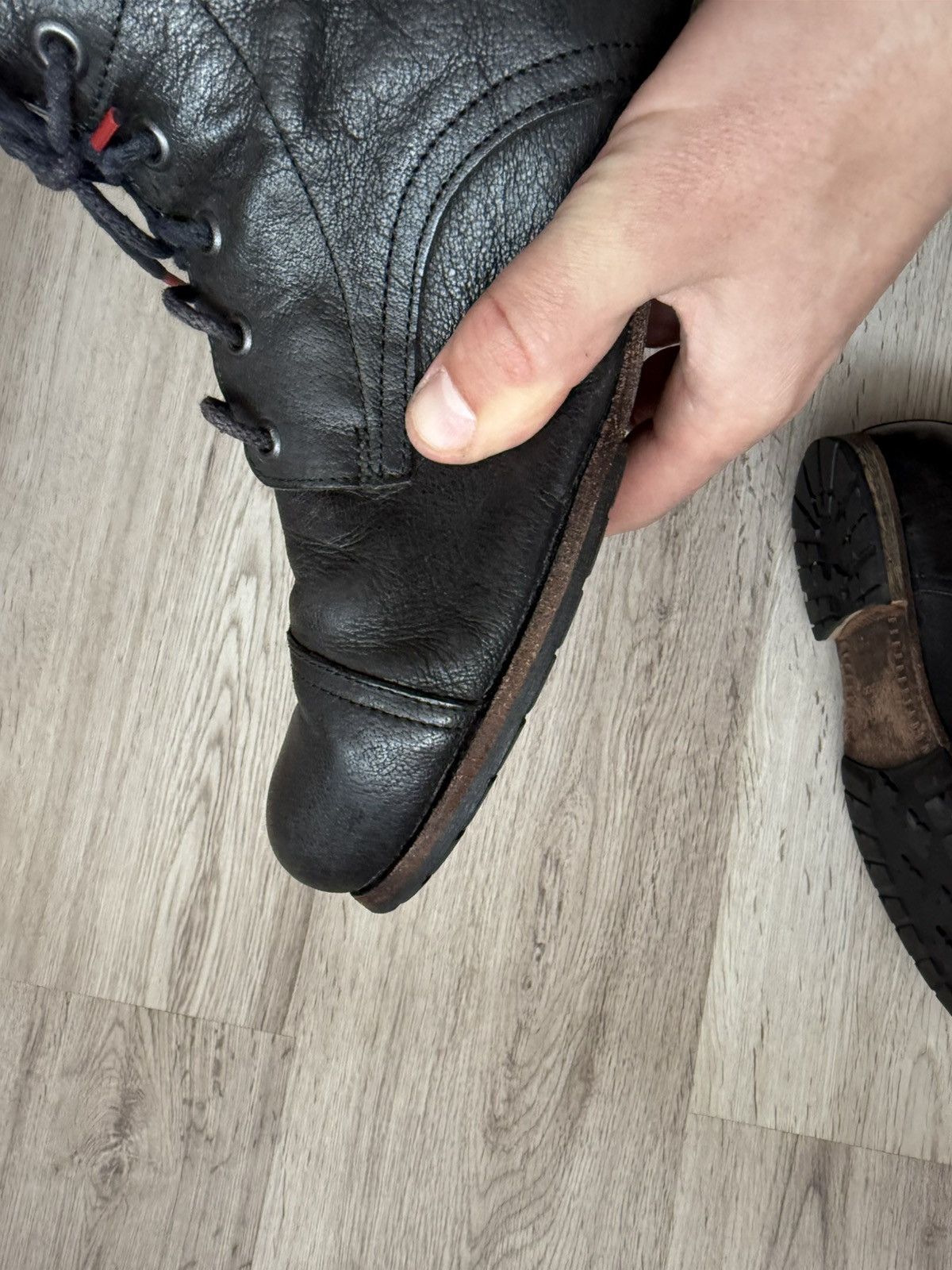 Other Think! Black Leather Boots EU 41 Minimal Comfort Derby Size US 8 / EU 41 - 20 Thumbnail