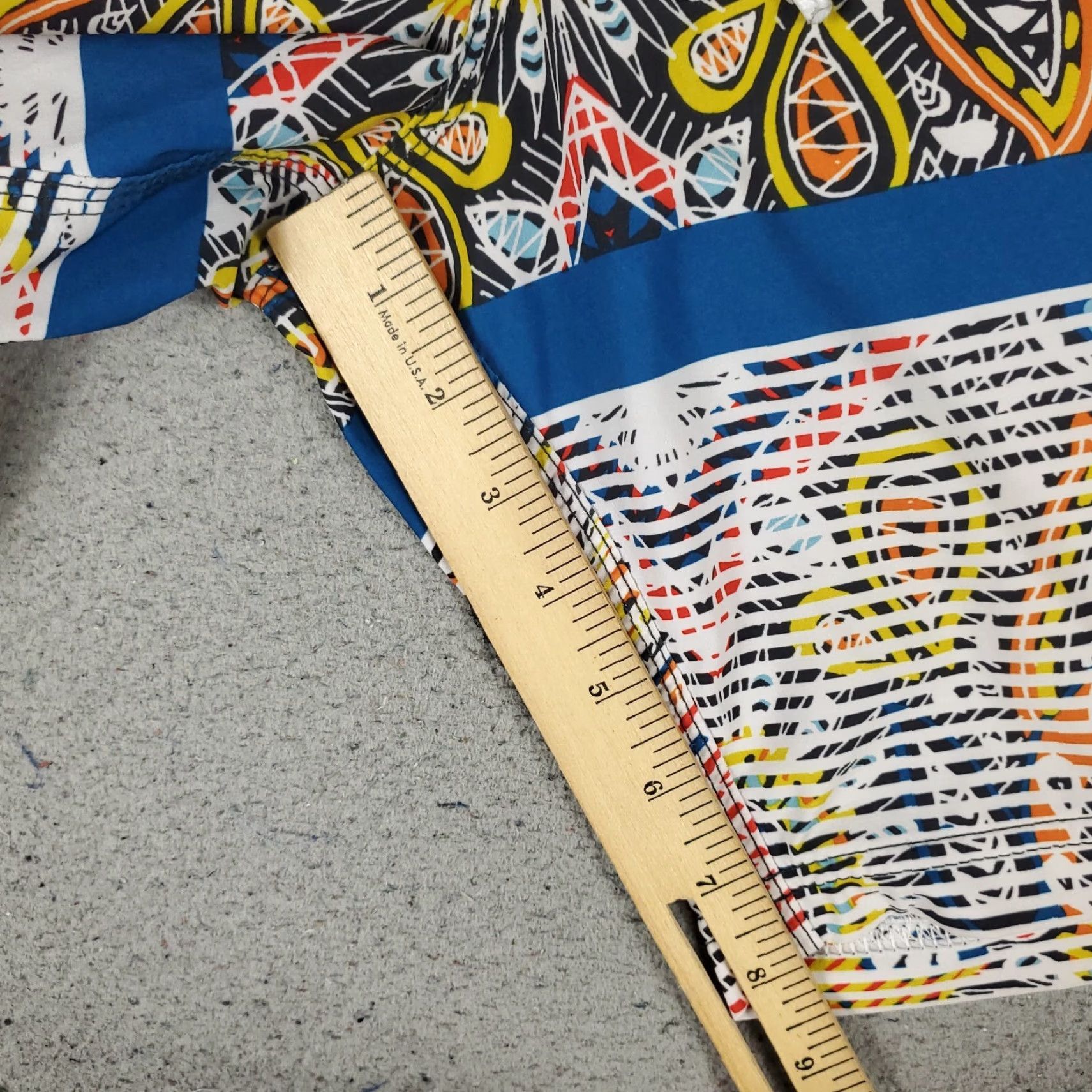 Vissla Vissla Mens Shorts Size 30 Board Shorts Blue Yellow Tropical Beach Trunks Swim Size US 30 / EU 46 - 6 Thumbnail