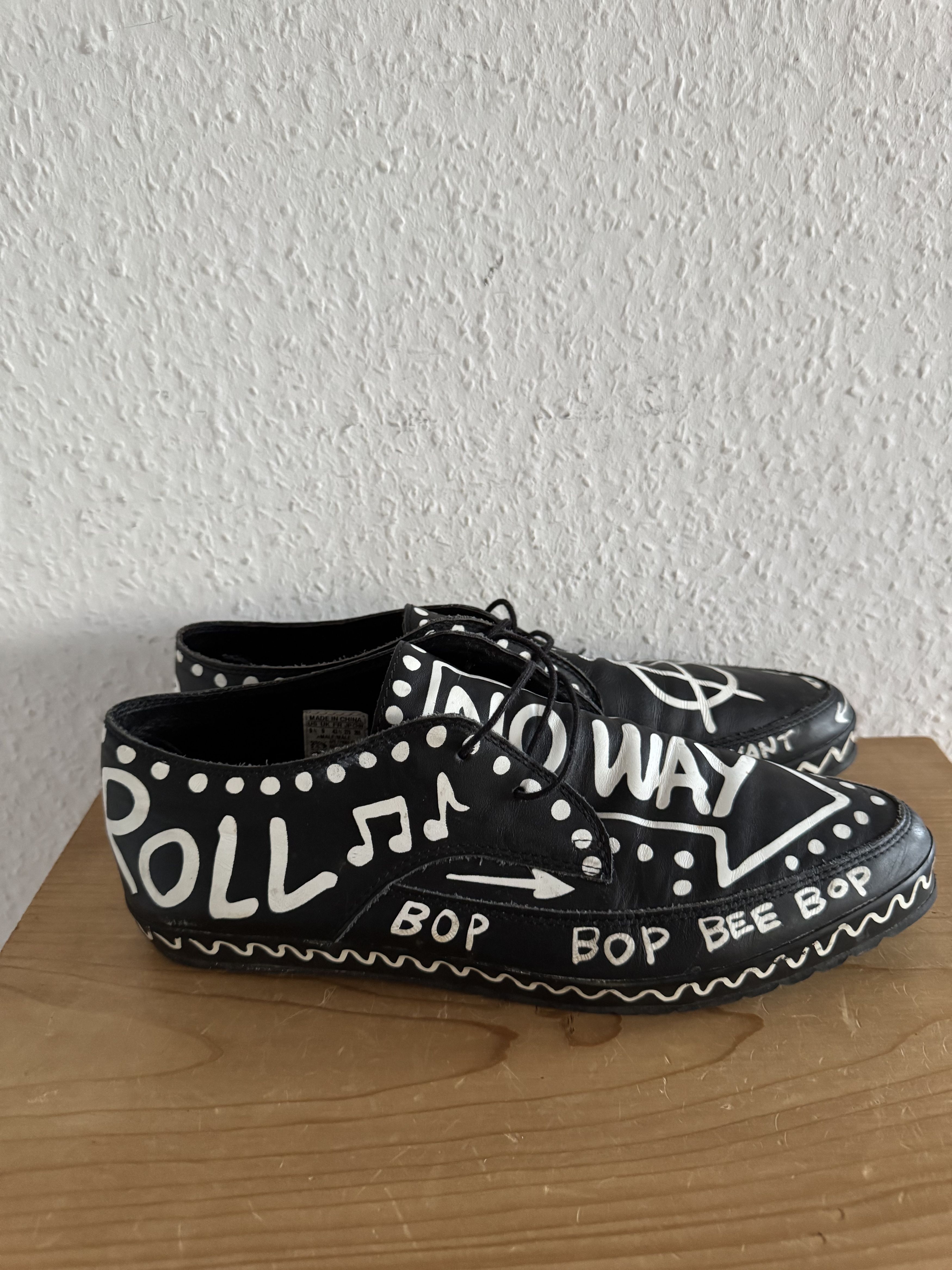 Adidas × Jeremy Scott FW12 JS Slim Graffiti Sneakers Size US 9.5 / EU 42-43 - 6 Thumbnail