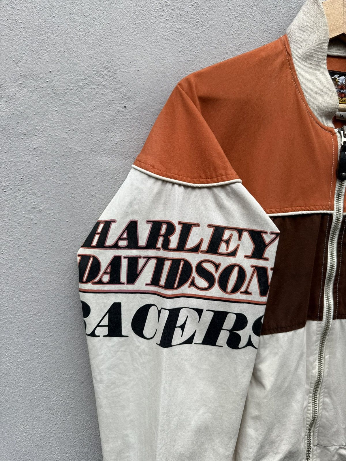 Harley Davidson 🔥RARE🔥 Vintage 90’s HARLEY DAVIDSON Racers “STAFF” Jacket Size US L / EU 52-54 / 3 - 7 Thumbnail