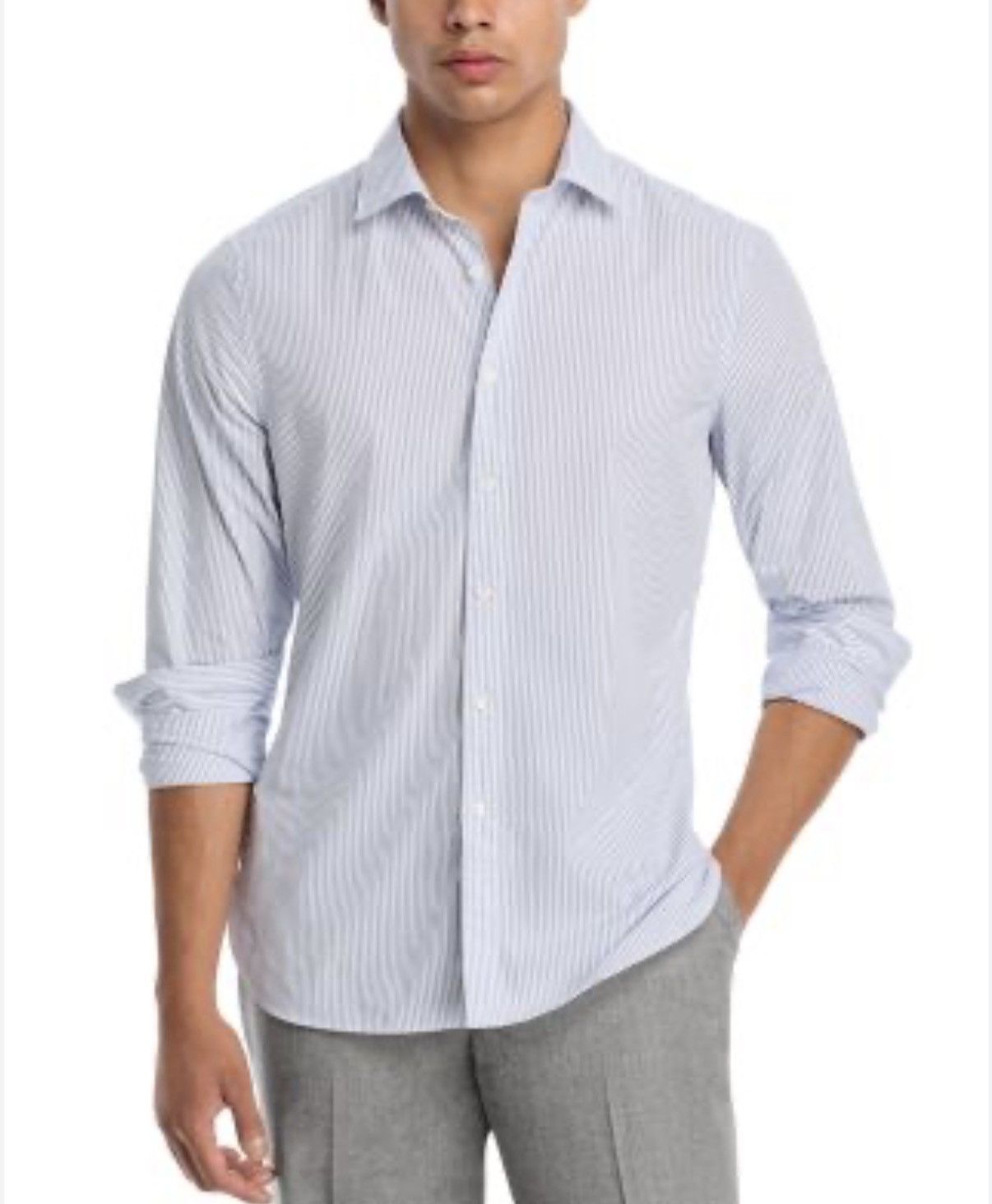 Bloomingdale's Bloomingdale’s Slim Fit Checkered Button Down Shirt XL Size US XL / EU 56 / 4 - 1 Thumbnail
