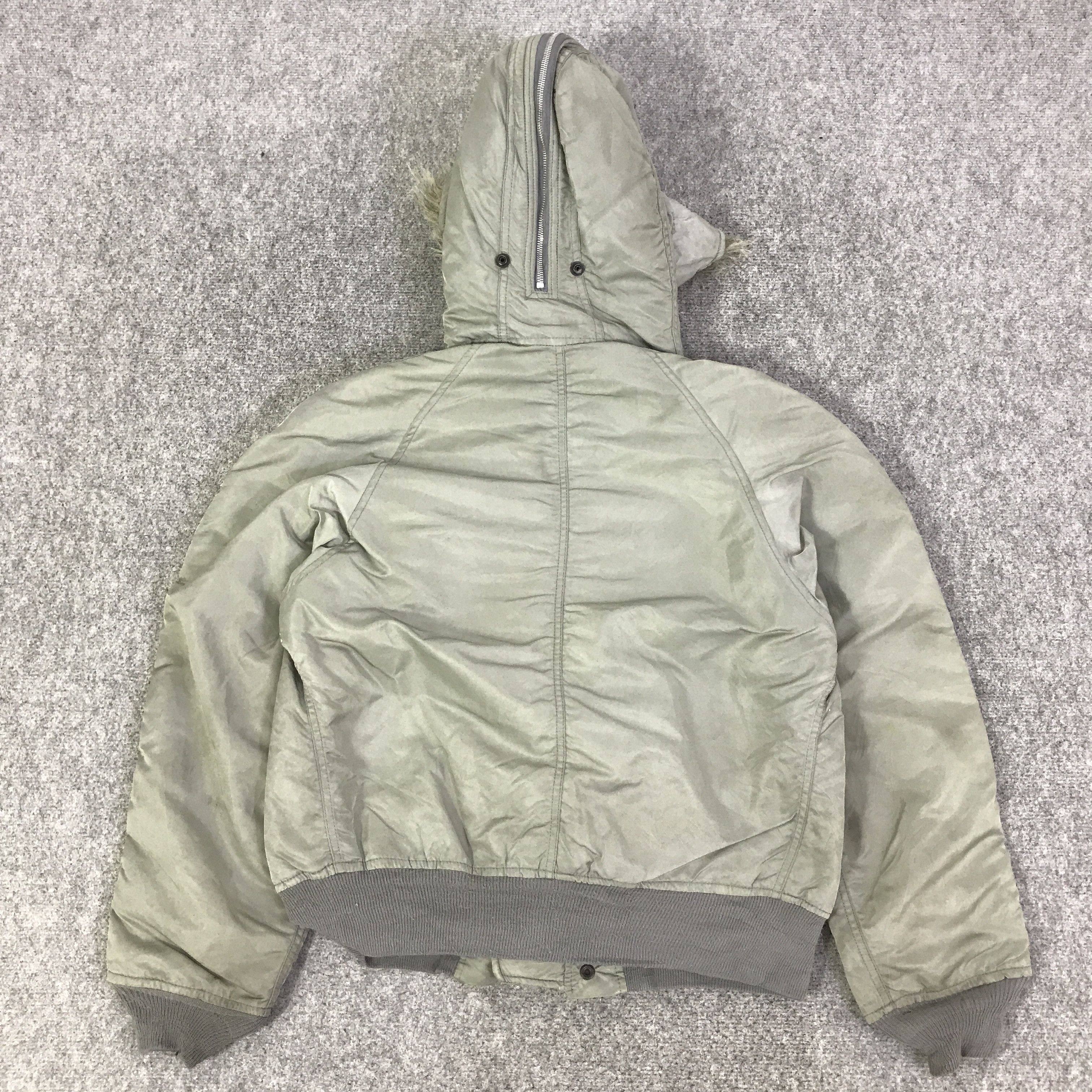 Alpha Industries 90S ALPHA INDUSTRIES FUR HOODIES BOMBERS JACKET K111B1 Size US M / EU 48-50 / 2 - 3 Thumbnail