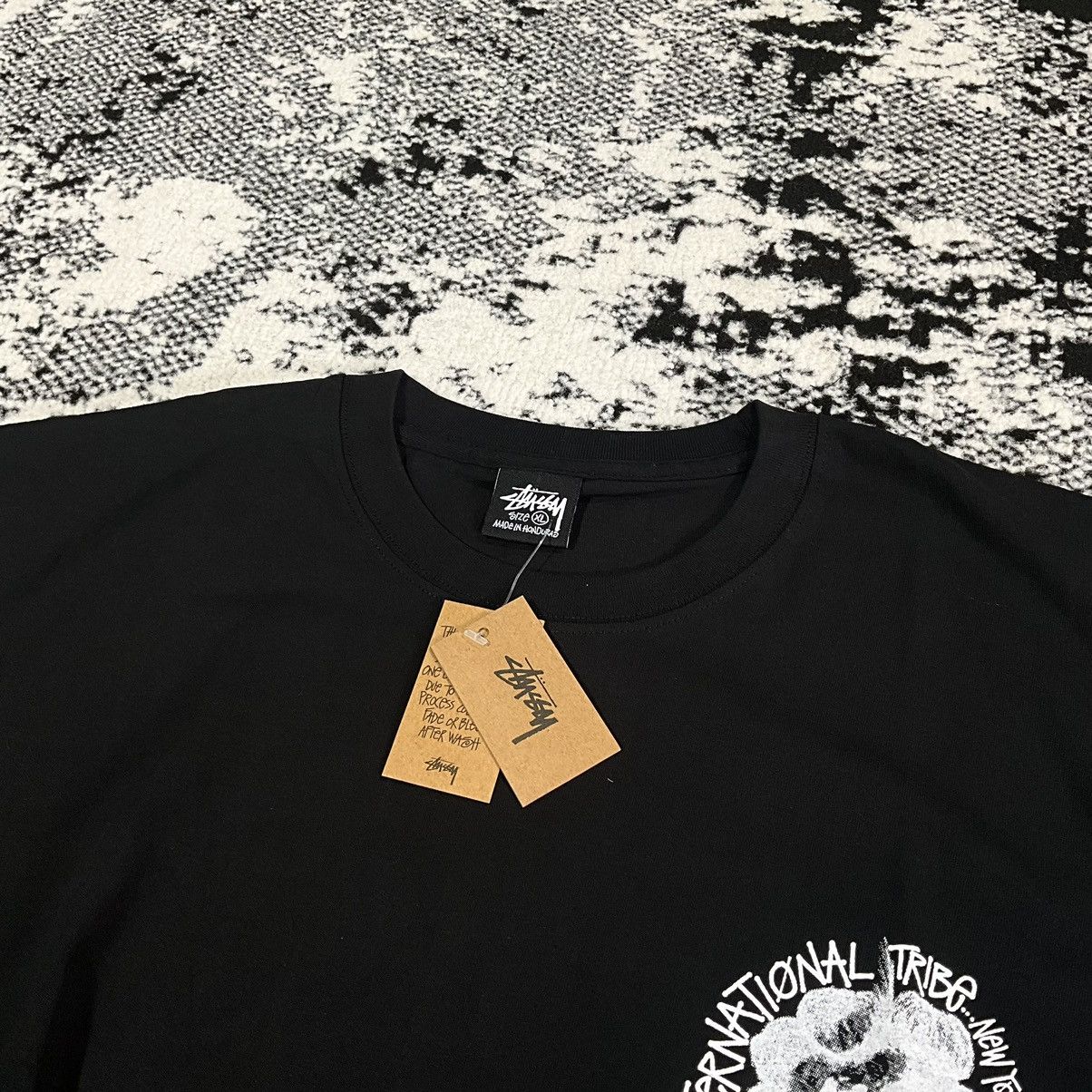 Stussy STUSSY CAMELOT PIGMENT DYED TEE BLACK - XL Size US XL / EU 56 / 4 - 5 Thumbnail