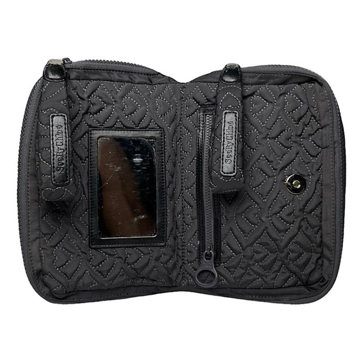 See by Chloe See by Chloé Black Polyester Clutch Bag Size ONE SIZE - 1 Thumbnail