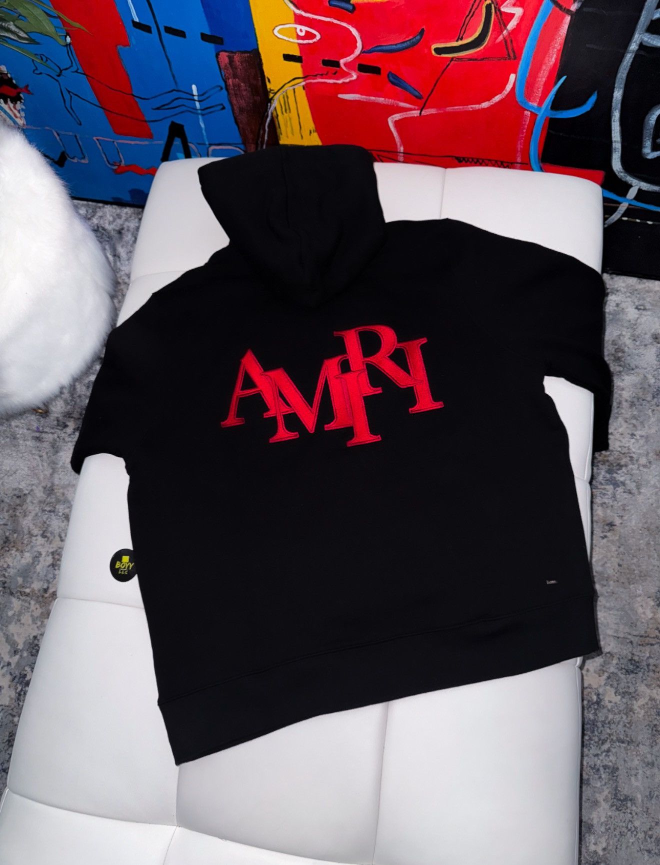 Amiri Amiri logo hoodie Size US XL / EU 56 / 4 - 2 Thumbnail