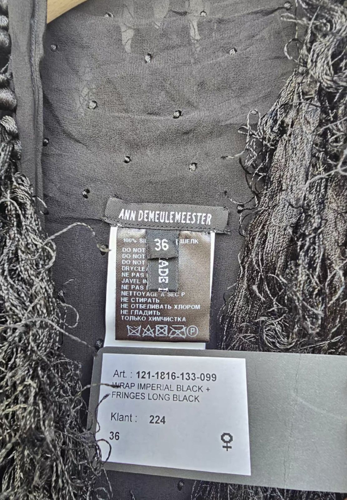 Ann Demeulemeester Ann demeulemeester cape vest Size XS / US 0-2 / IT 36-38 - 8 Thumbnail