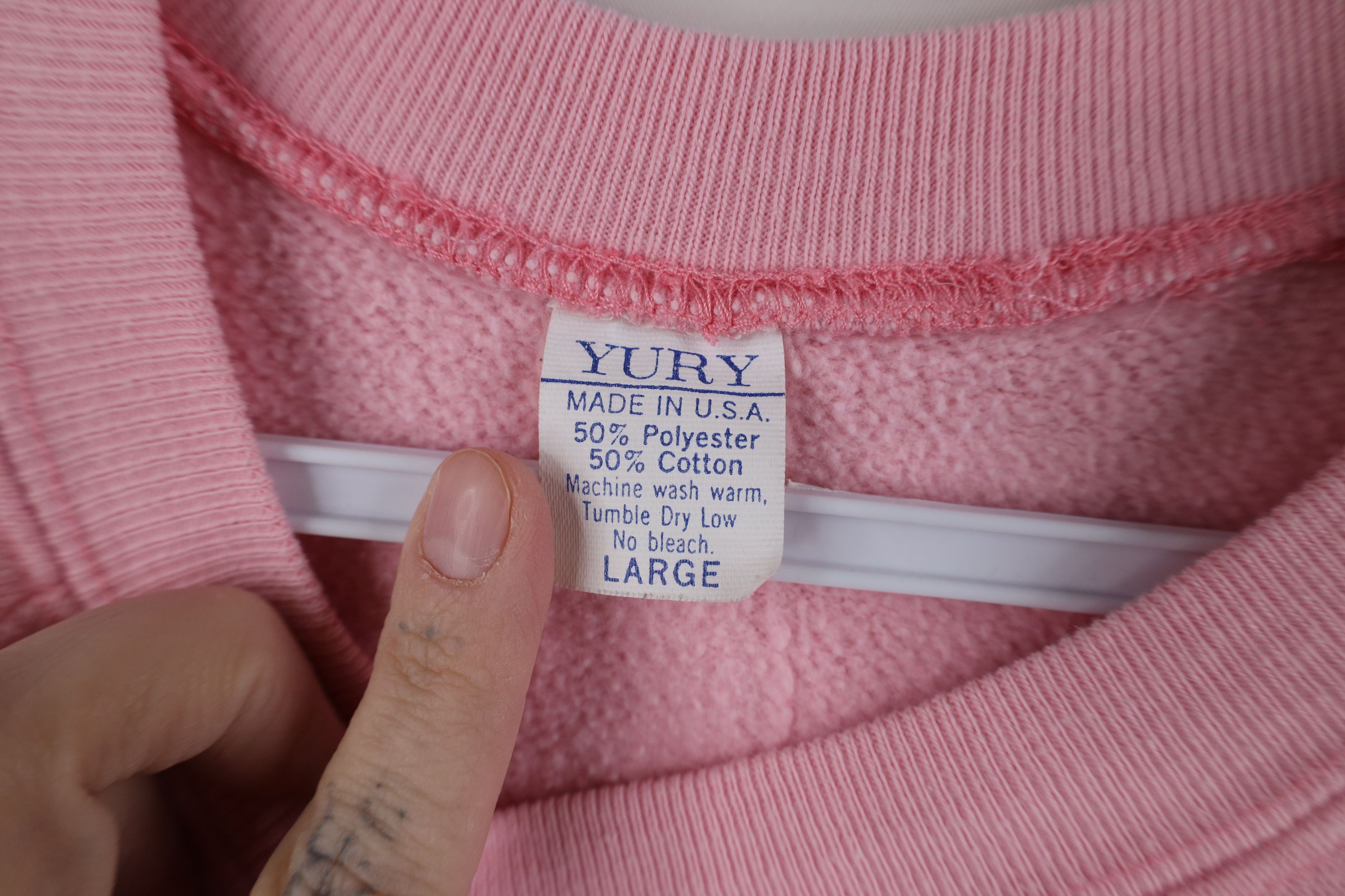 Vintage Vintage 80s Streetwear Lauderdale Crewneck Sweatshirt USA Size L / US 10 / IT 46 - 9 Thumbnail