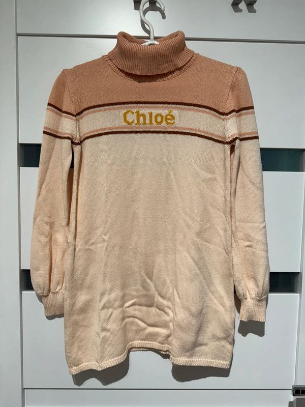 Chloe Chloe sweater S cotton jumper with Chloé collar Size S / US 4 / IT 40 - 1 Thumbnail