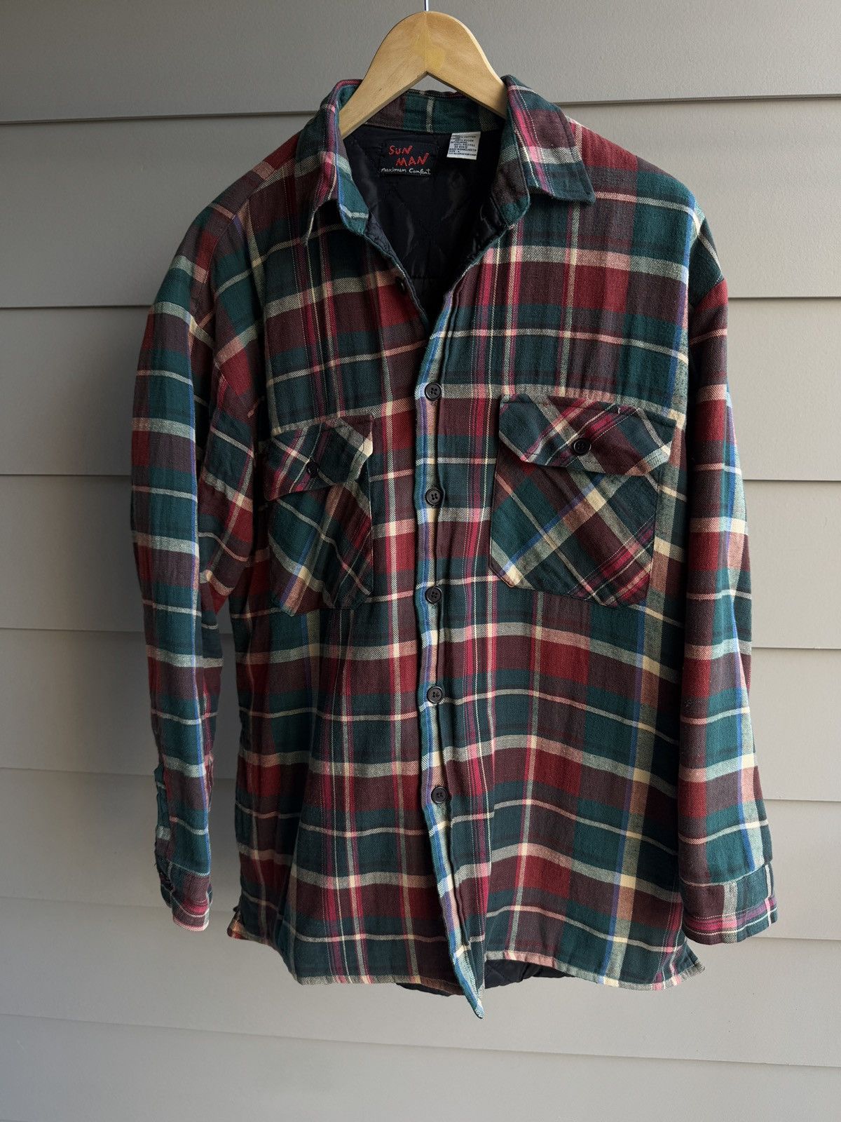 Japanese Brand Vintage 90s Y2K Plaid Flannel Shirt Streetwear Grunge Size US L / EU 52-54 / 3 - 7 Thumbnail