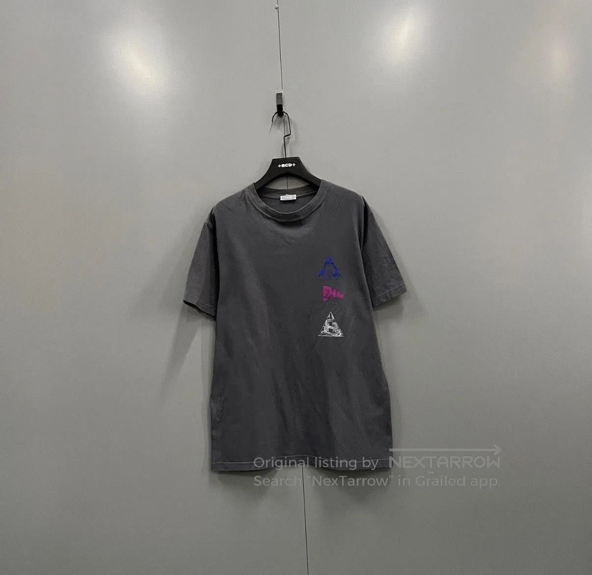 Dior Gray Short Sleeve Graphic T-Shirt. Size US L / EU 52-54 / 3 - 1 Thumbnail