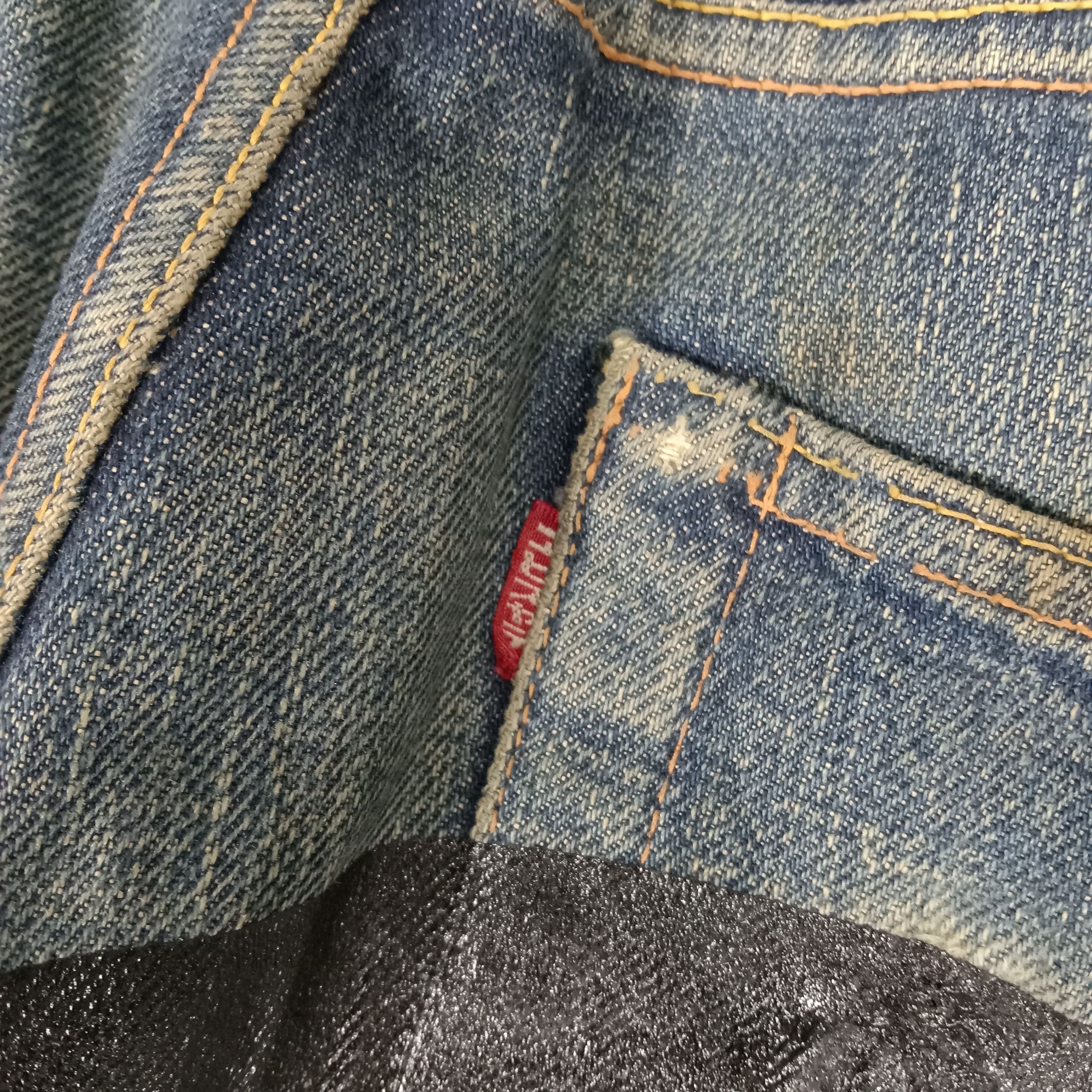 Japanese Brand × Vintage Evis Japanese Brand Daicock Custom Art Denim Jeans Size US 29 - 3 Thumbnail