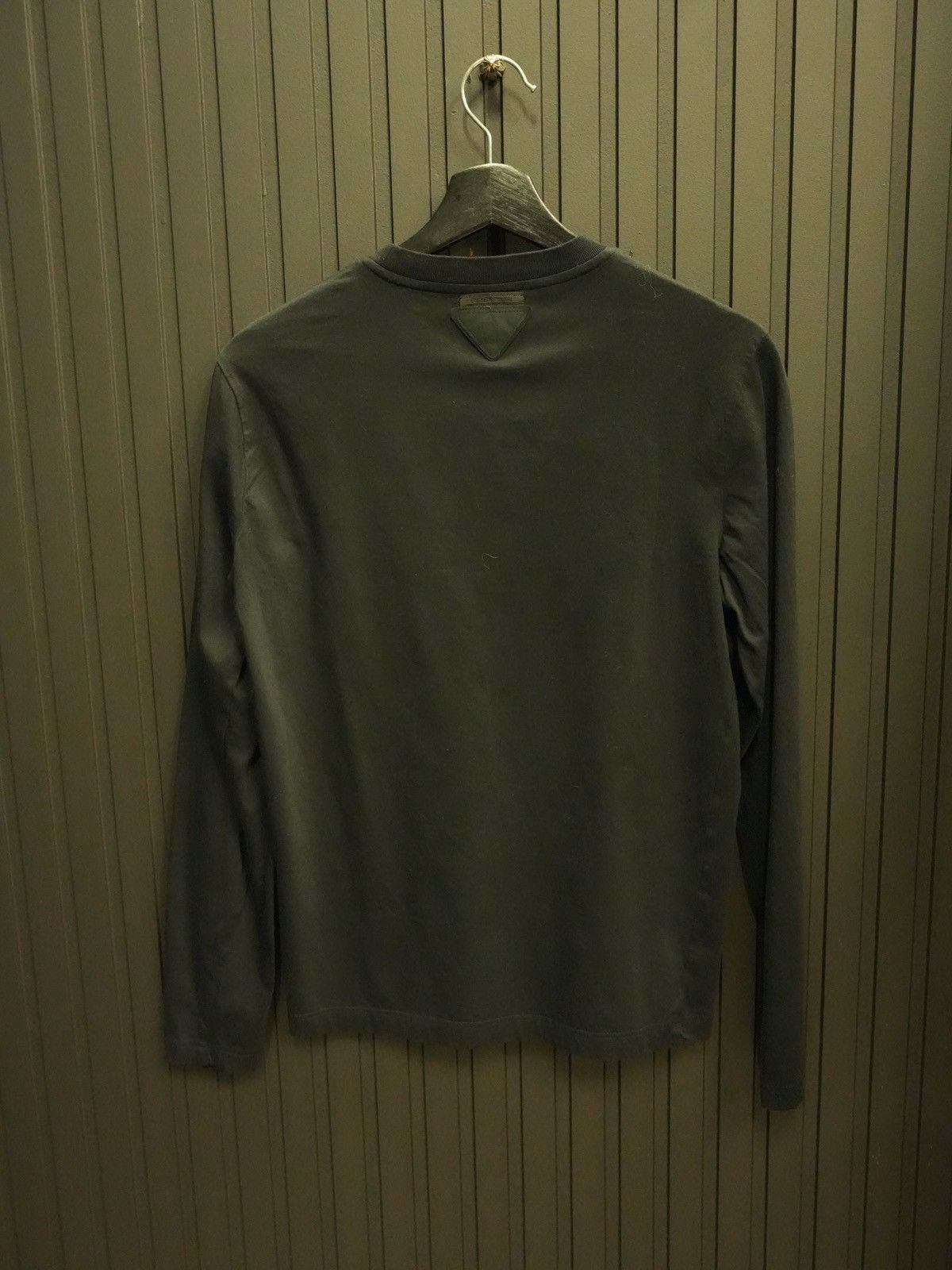 Prada Prada Cotton Long Sleeve Shirt Size US S / EU 44-46 / 1 - 1 Thumbnail
