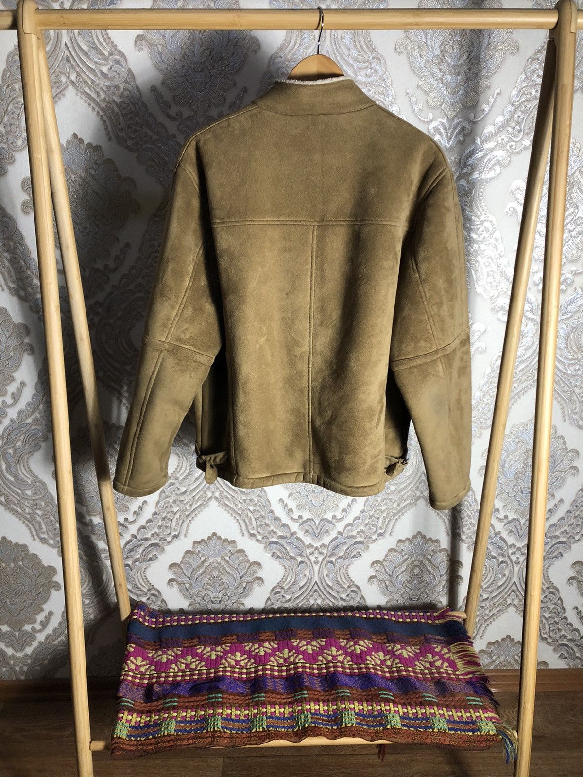 Ben Sherman × Vintage VERY RARE BEN SHERMAN ALASKA COAT LEATHER JACKET MILITARY Size US L / EU 52-54 / 3 - 10 Thumbnail