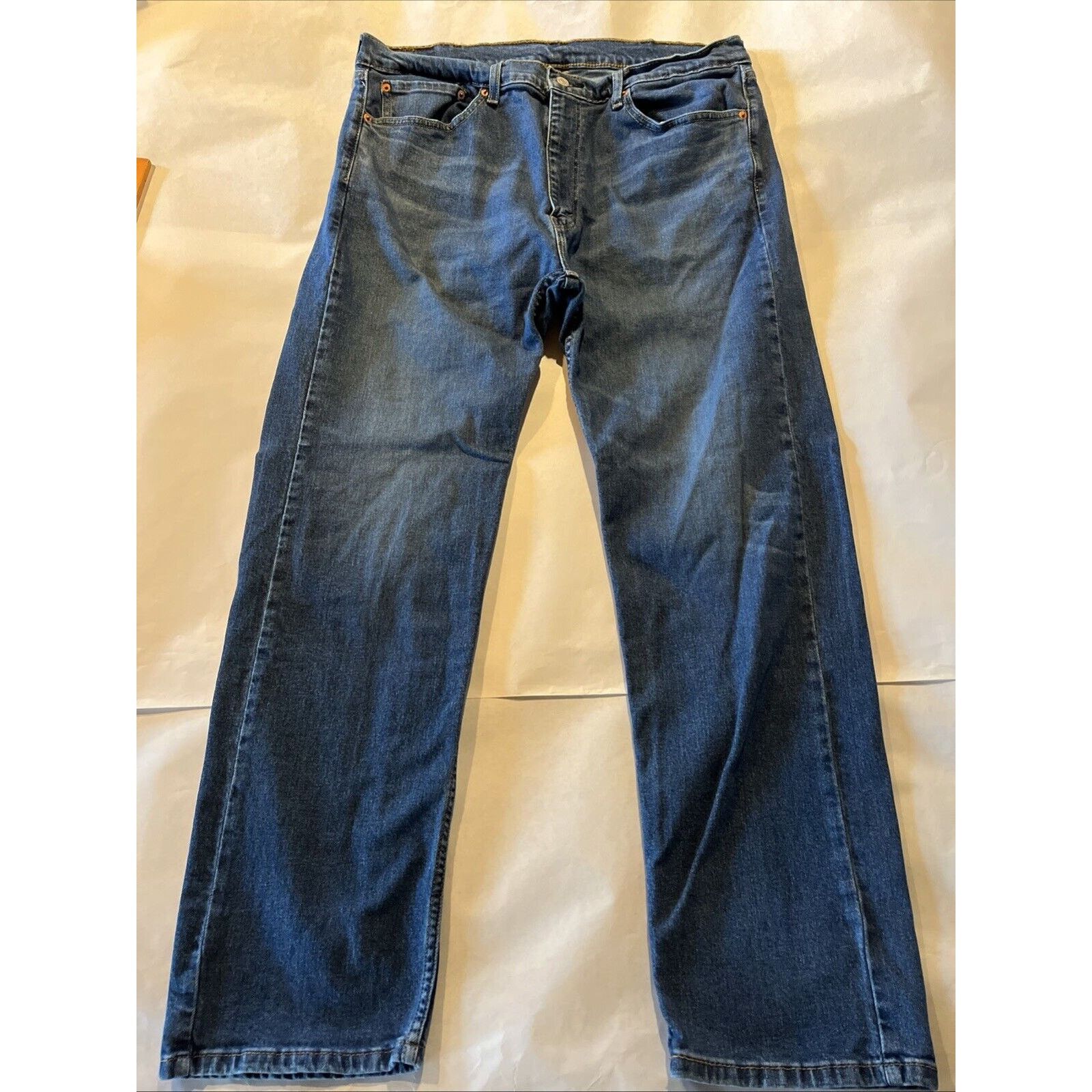 Levi's Levi’s 505 Jeans Men’s 36x32 Regular Straight Denim Cotton Size US 36 / EU 52 - 2 Thumbnail