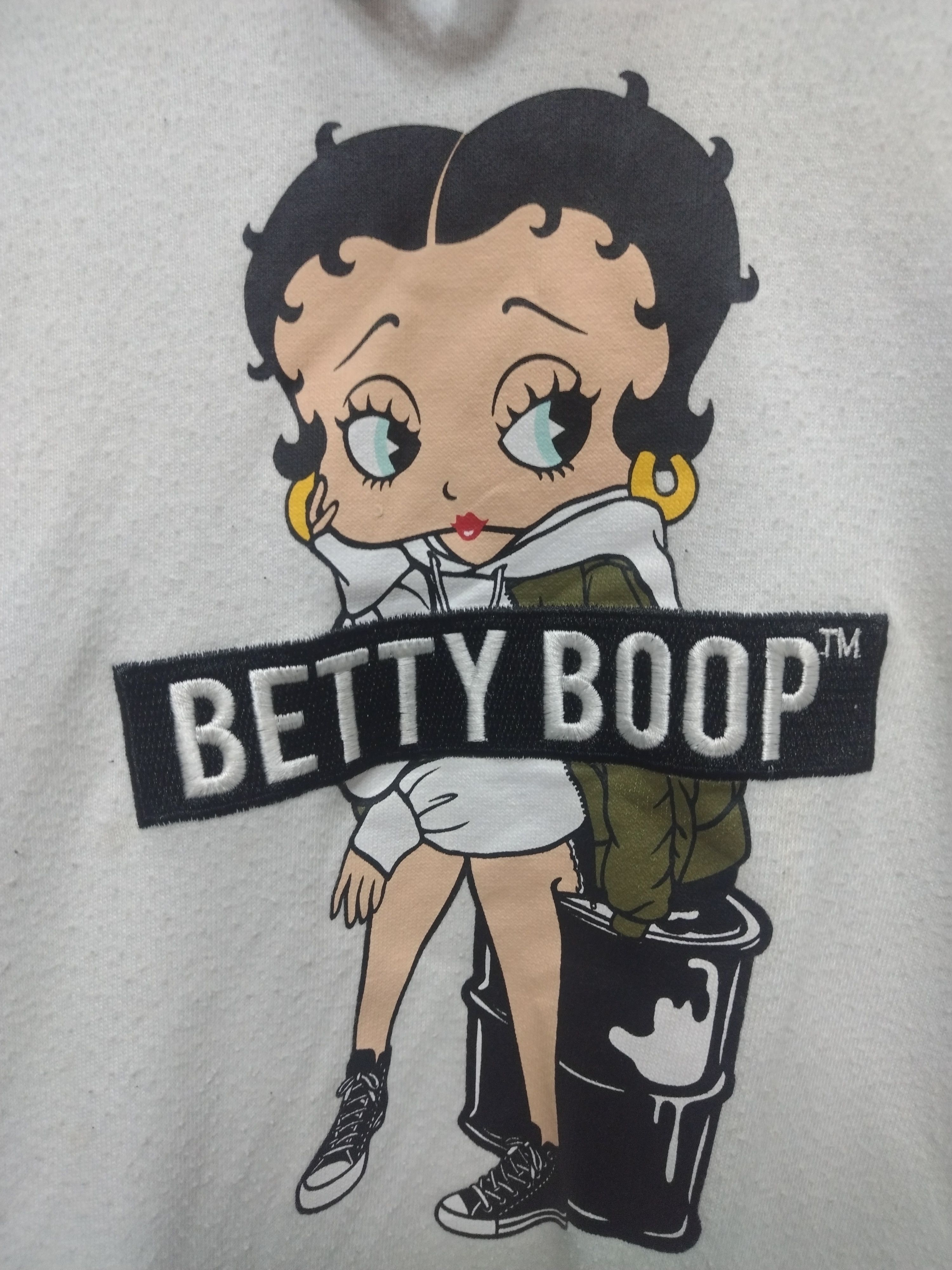 Cartoon Network Awesome Betty Boop Hoodie pull over🔥🔥🔥 Size L / US 10 / IT 46 - 5 Thumbnail