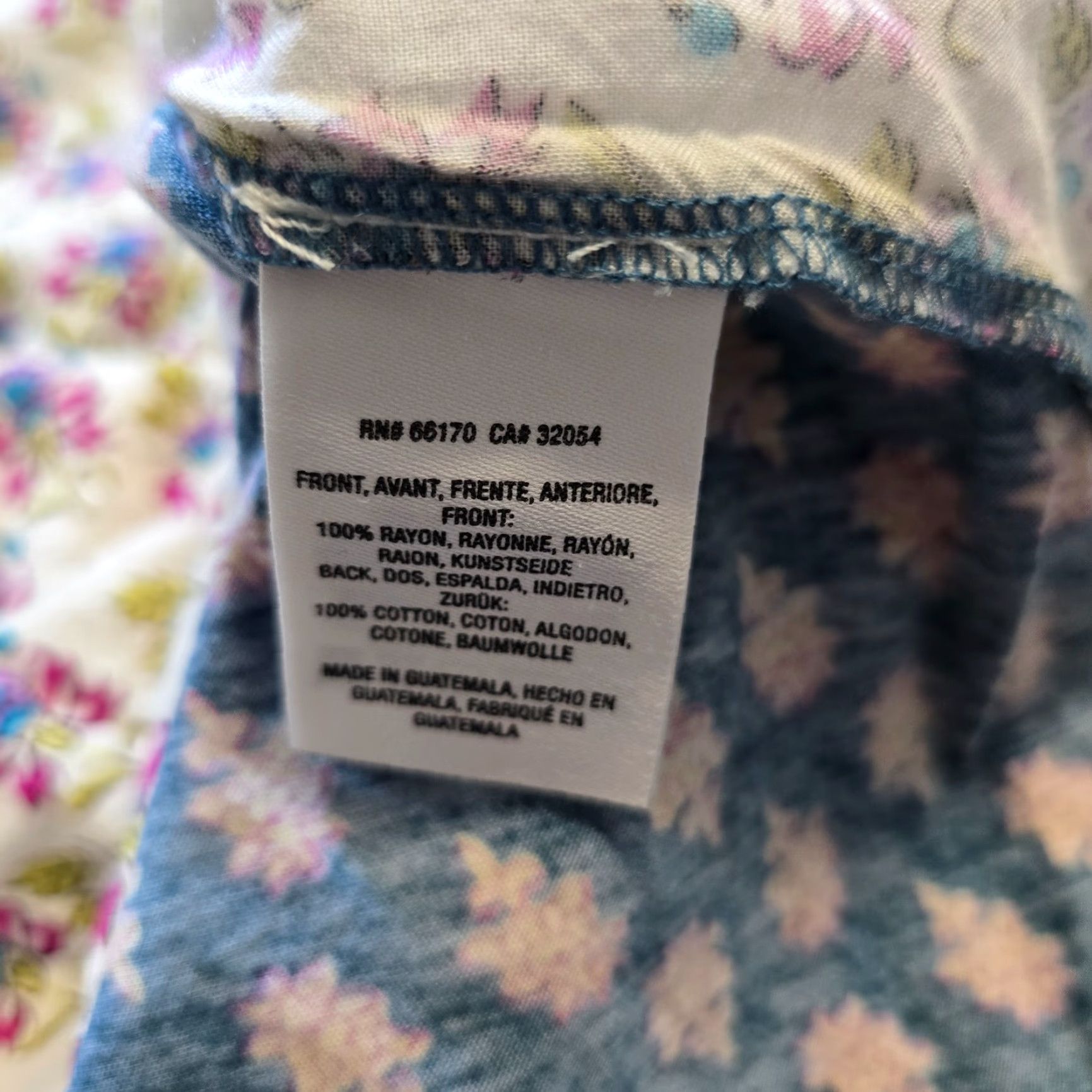 Vintage Maeve Top Womens Small Blue White Floral V Neck Popover Prarie Cottage Casual Shirt Blouse Womens Size S / US 4 / IT 40 - 7 Thumbnail