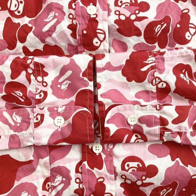 Bape BAPE Milo ABC camo pink shirt a bathing ape NIGO Size US S / EU 44-46 / 1 - 6 Thumbnail