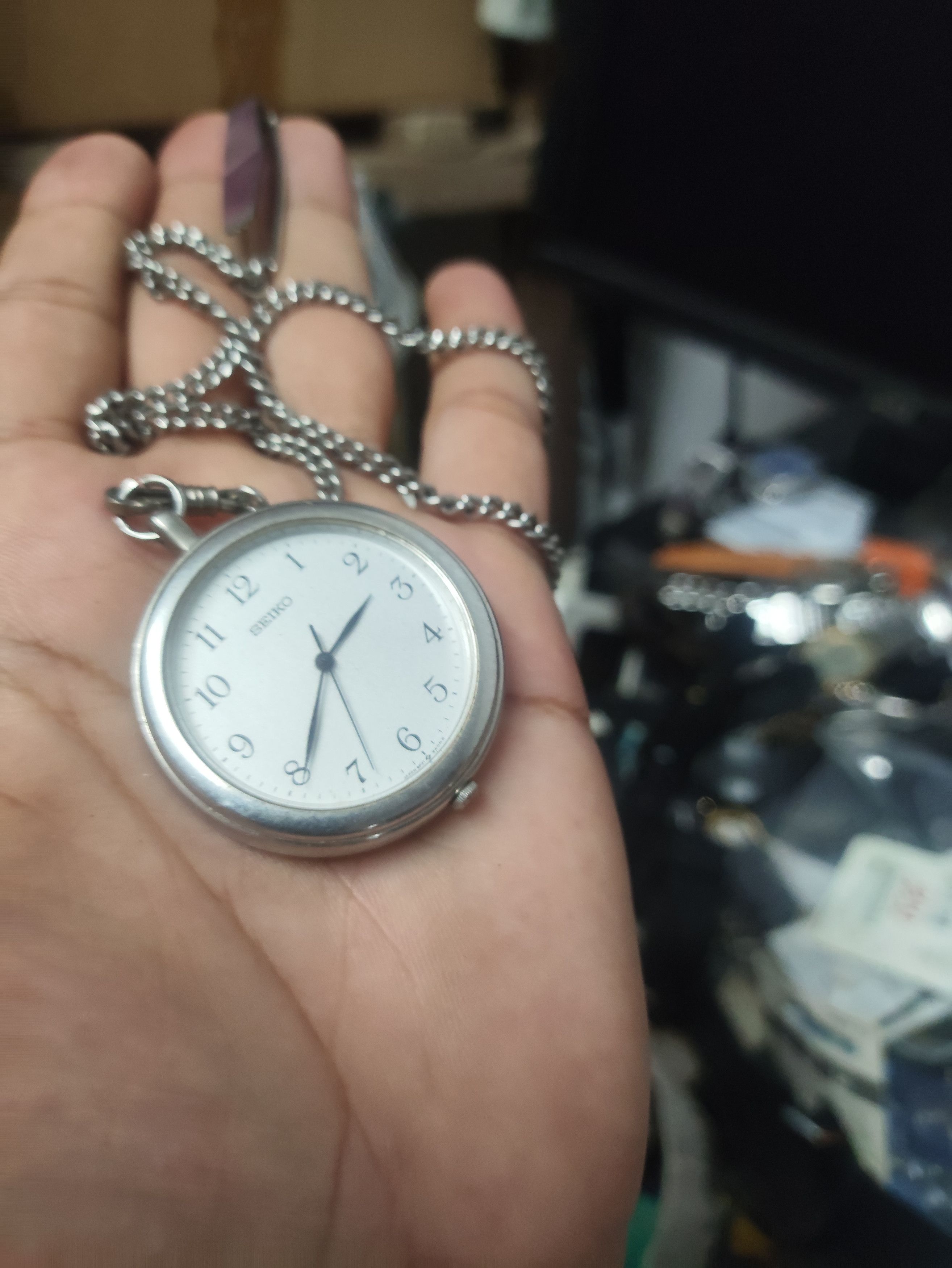 Seiko Vintage SEIKO Pocket Watch Made in Japan Size ONE SIZE - 7 Thumbnail
