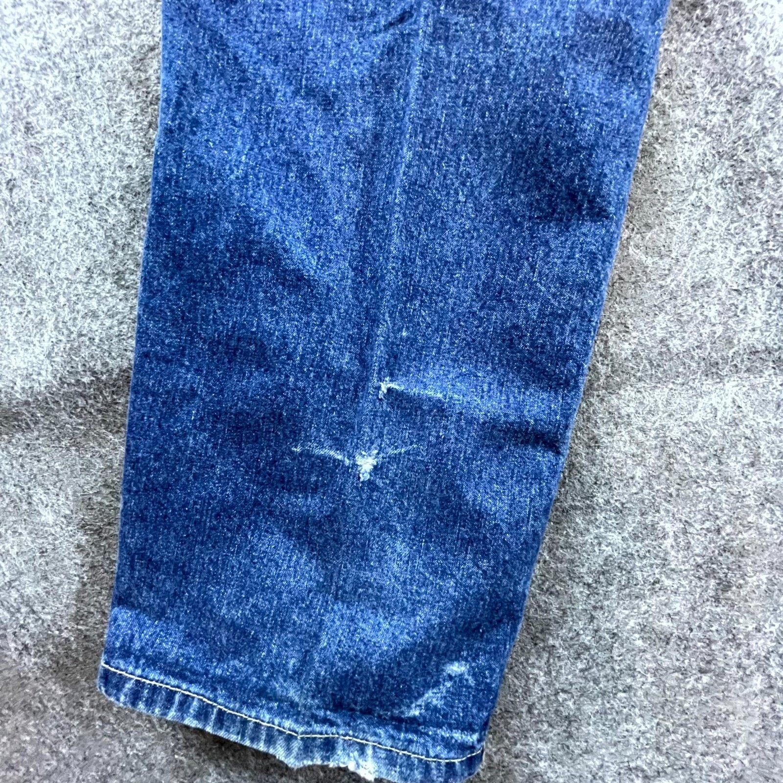 Calvin Klein Vintage Calvin Klein Jeans Womens 14 Indigo Loose Fit 90s 80 Size 36" / US 14 / IT 50 - 9 Thumbnail