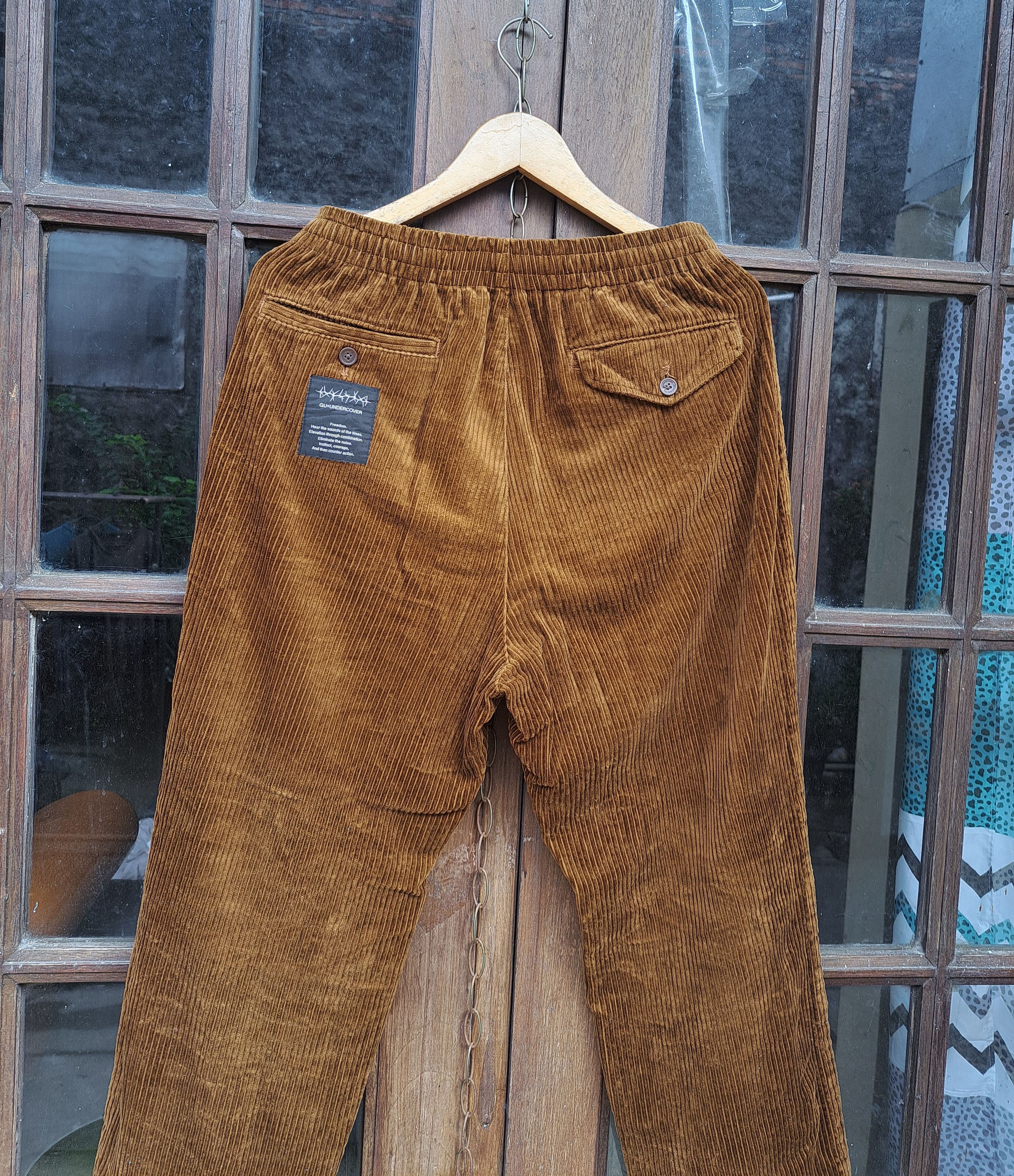 GU × Undercover GU x Undercover Corduroy Baggy Pants Mens Small Size US 30 / EU 46 - 2 Thumbnail