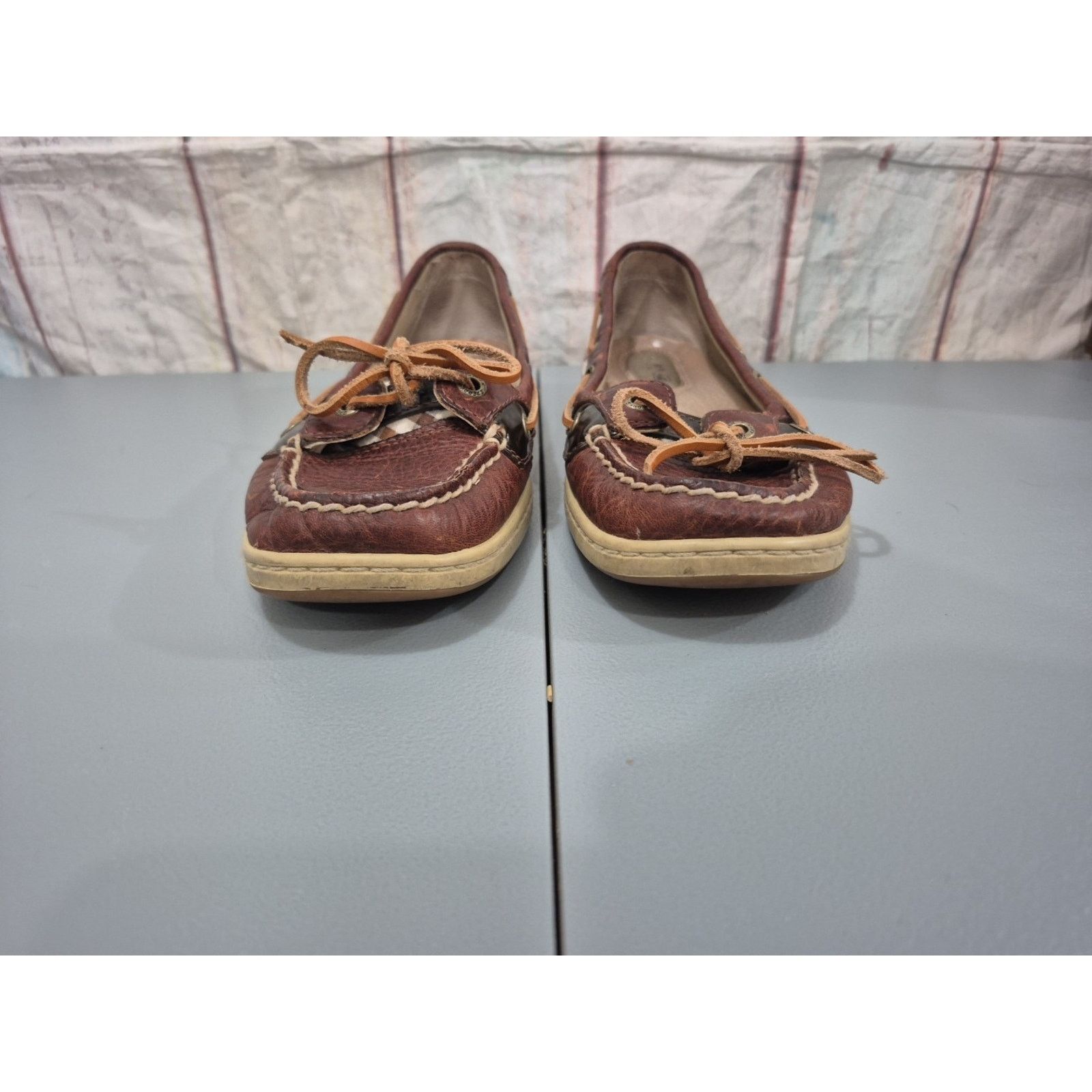 Sperry Sperry Angelfish Top Sider Plaid Slip On Boat Shoes Size 8M Size US 8 / IT 38 - 4 Thumbnail