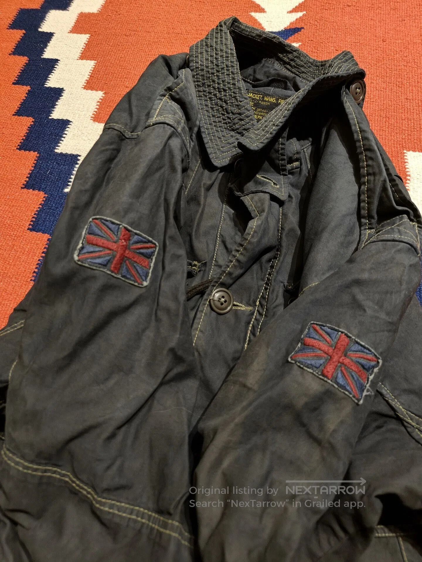 RRL Ralph Lauren RRL Heavy Vintage M43 Combat Jacket. Size US L / EU 52-54 / 3 - 5 Thumbnail
