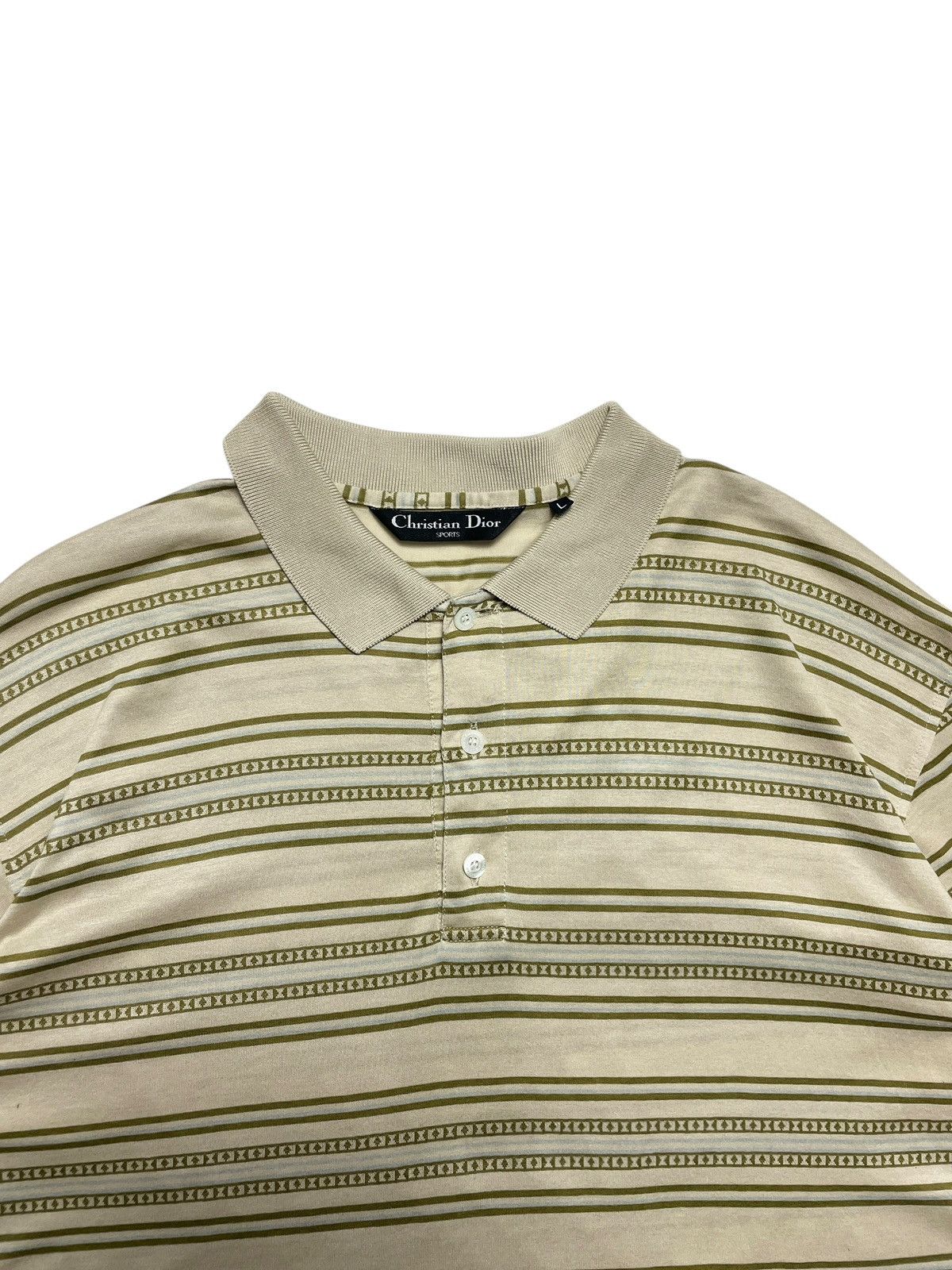 Dior Christian Dior Sport - Polo Shirt Size US L / EU 52-54 / 3 - 2 Thumbnail