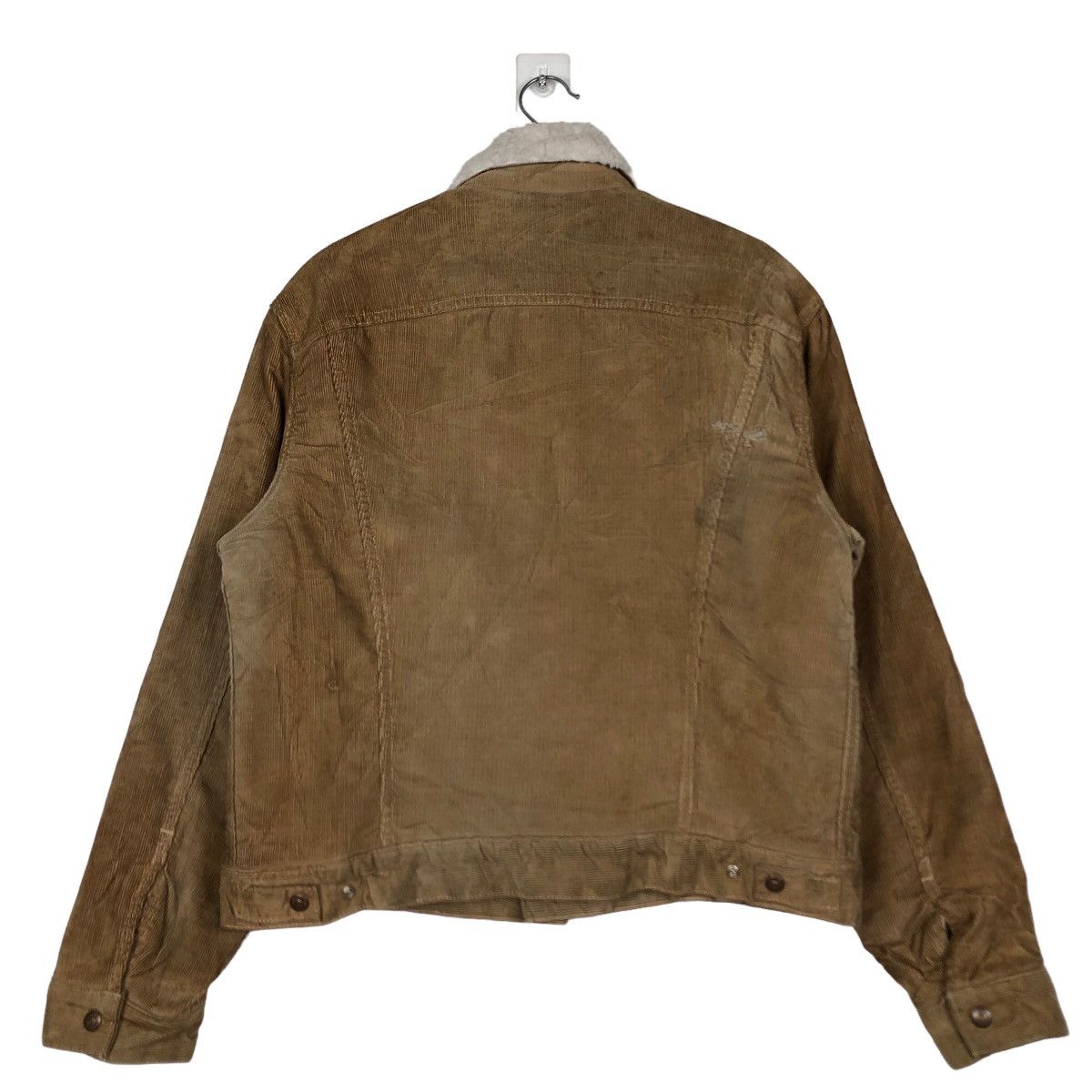 Levi's 🔥Vintage Cropped Biker Jacket Levi’s America Corduroy Size US M / EU 48-50 / 2 - 8 Thumbnail