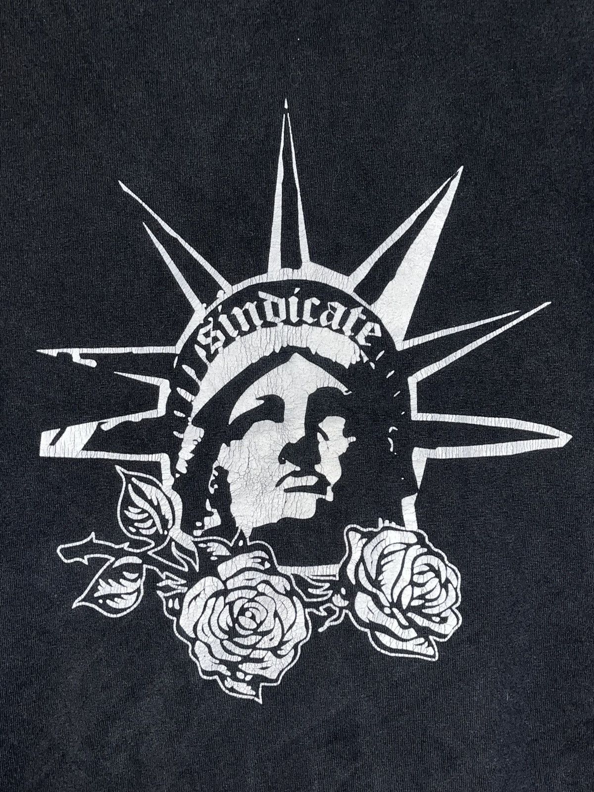 If Six Was Nine × Vintage Crazy Y2K Faded Thrashed Baggy Emo Skater Grunge NYC ERD Tee Size US L / EU 52-54 / 3 - 2 Thumbnail