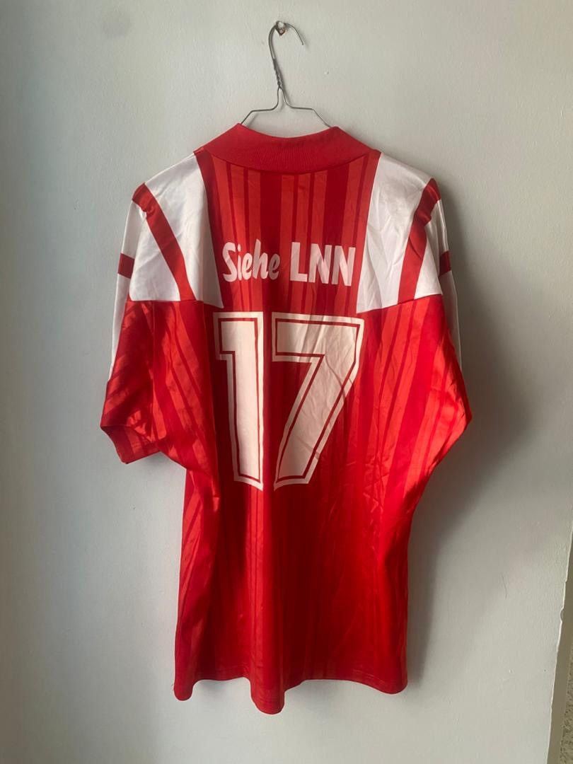 Adidas Vintage 90s Adidas FC Luzern issue player home 94/95 hype Size US L / EU 52-54 / 3 - 2 Thumbnail