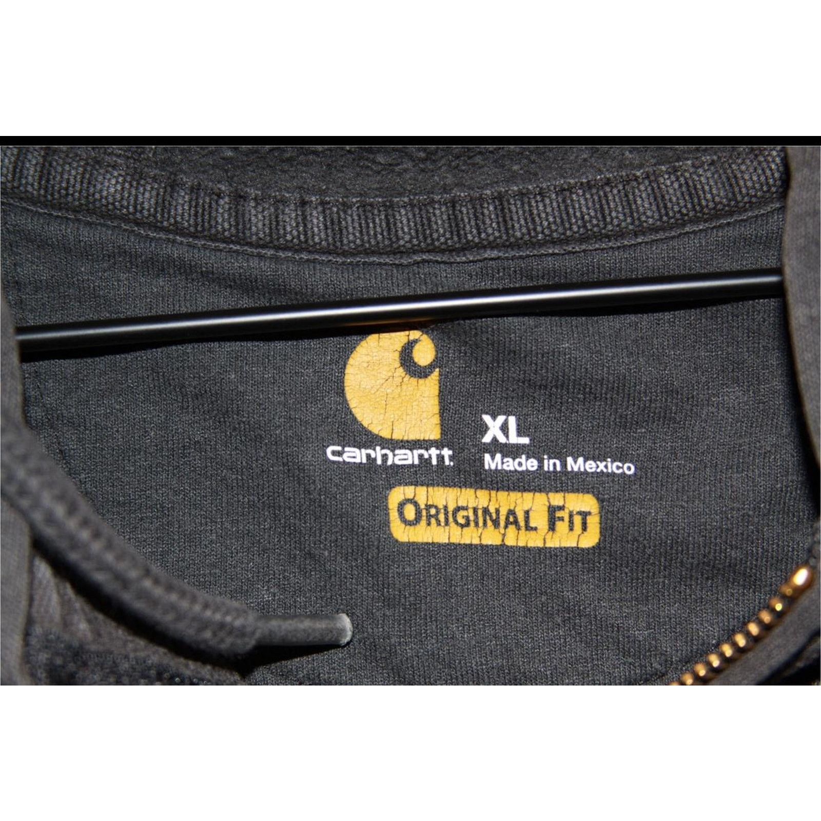Carhartt 🛠️ Carhartt Full-Zip Hoodie – With Size XL Size US XL / EU 56 / 4 - 4 Thumbnail
