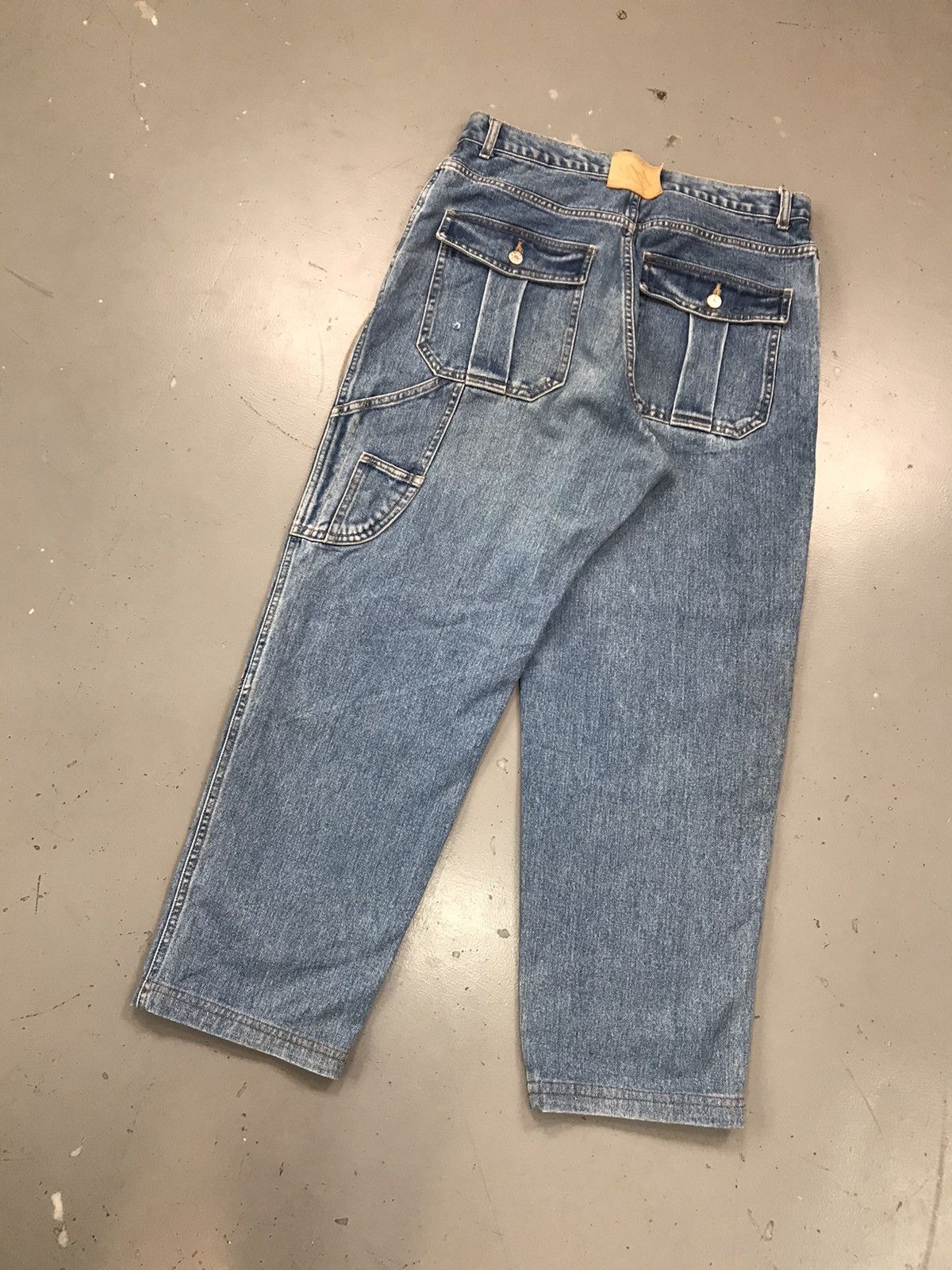 JNCO × Southpole × Vintage Vintage majah flavah double knee denim Size US 30 / EU 46 - 10 Thumbnail