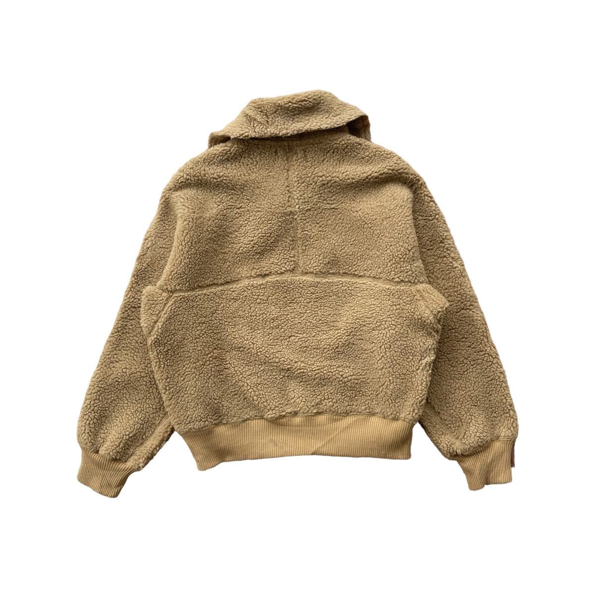 Lemaire × Uniqlo Vintage Lemaire X Uniqlo Sherpa Fleece Turtleneck Jacket Size US L / EU 52-54 / 3 - 10 Thumbnail