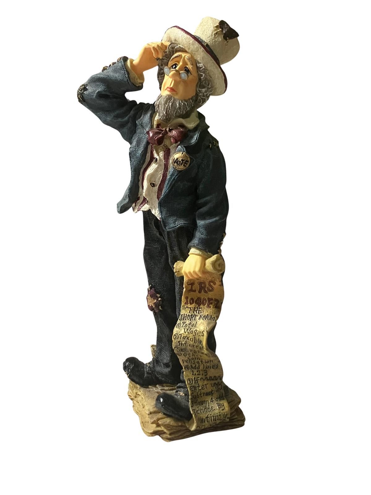 Other Vintage Uncle Sam Figurine Holding Scroll 2001 Size ONE SIZE - 1 Thumbnail