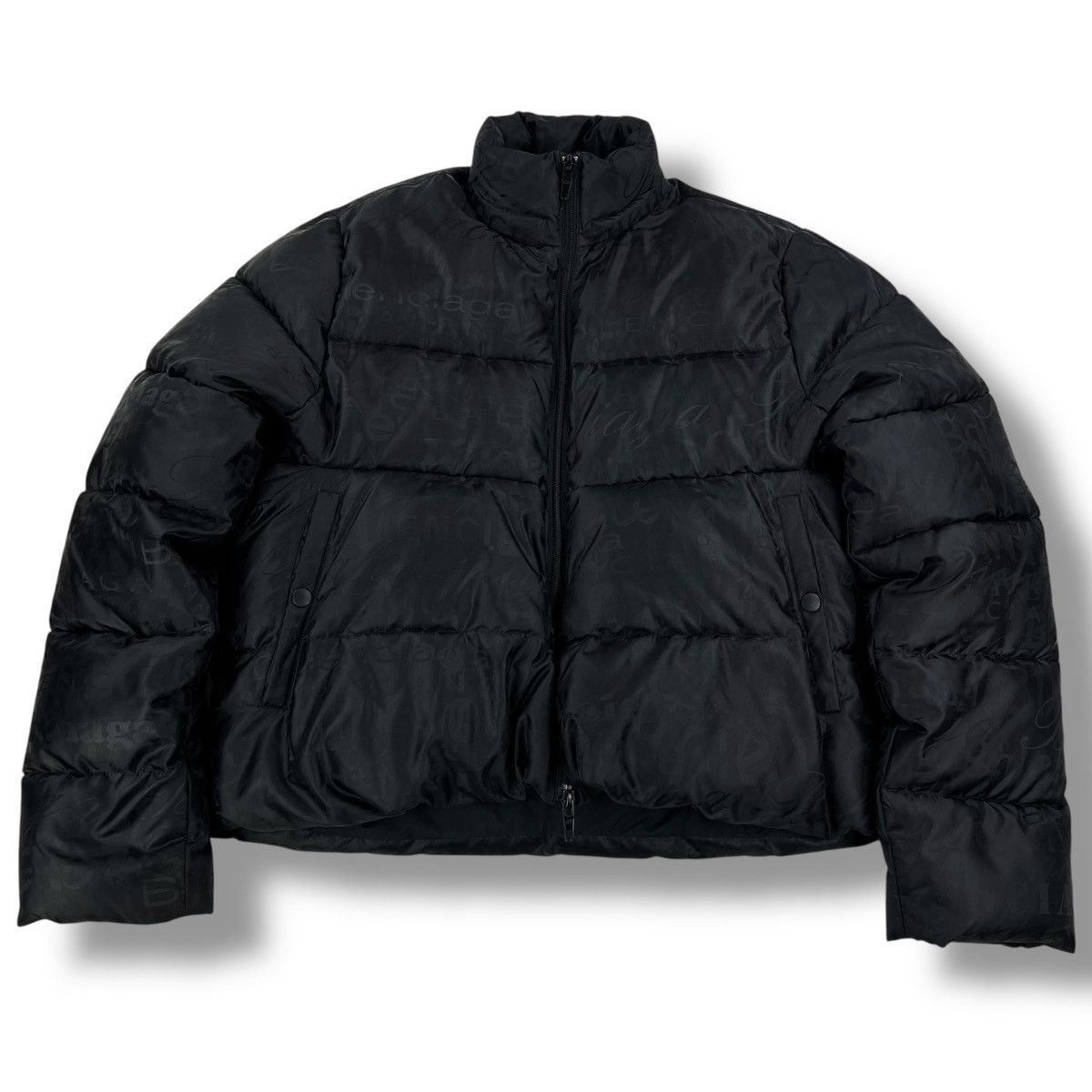 Balenciaga Balenciaga C-Shape All Over Puffer Jacket Size US M / EU 48-50 / 2 - 2 Thumbnail