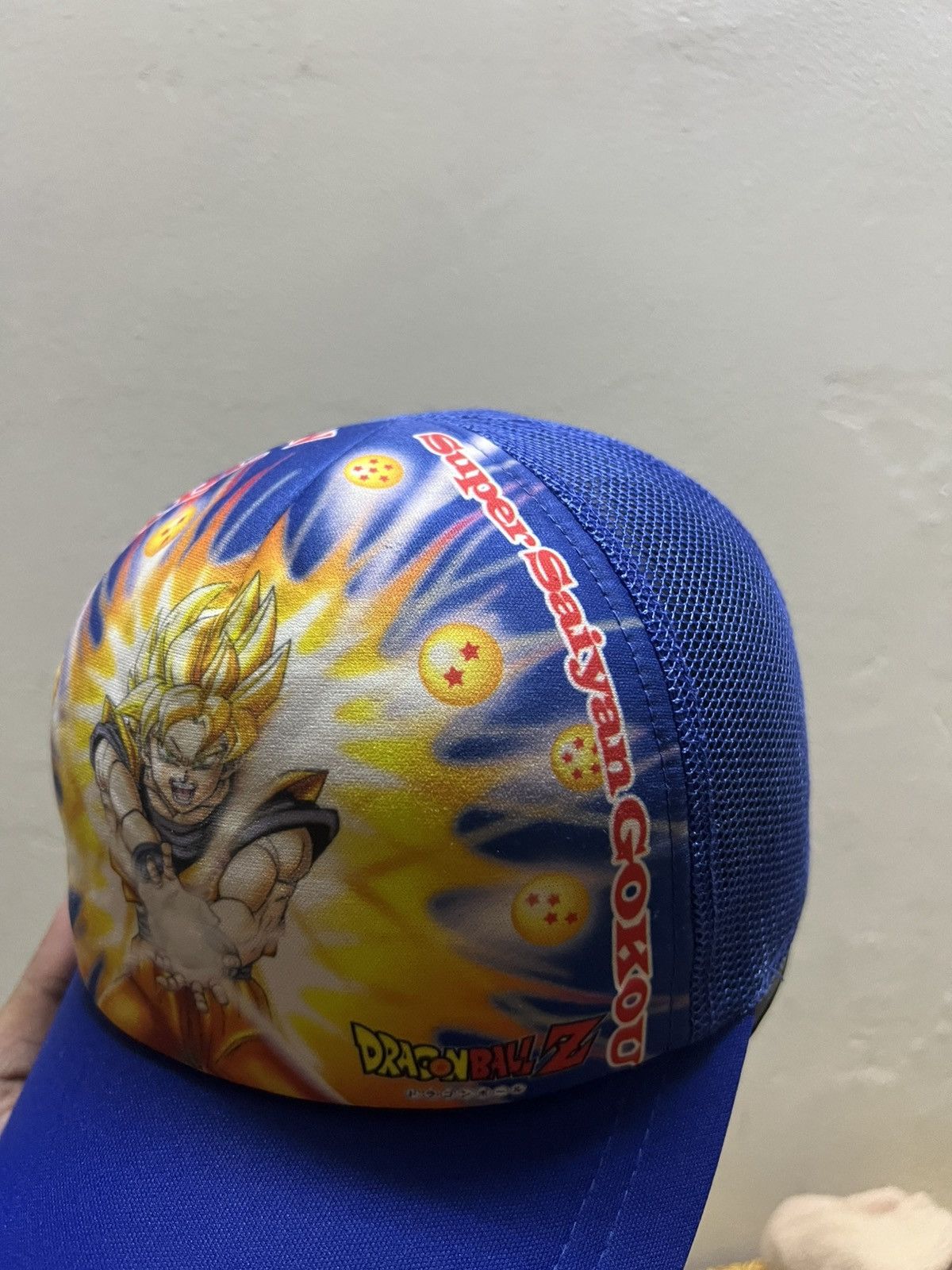 Japanese Brand Dragon Ball Z Super Saiyan Trucker Hat Size ONE SIZE - 7 Thumbnail