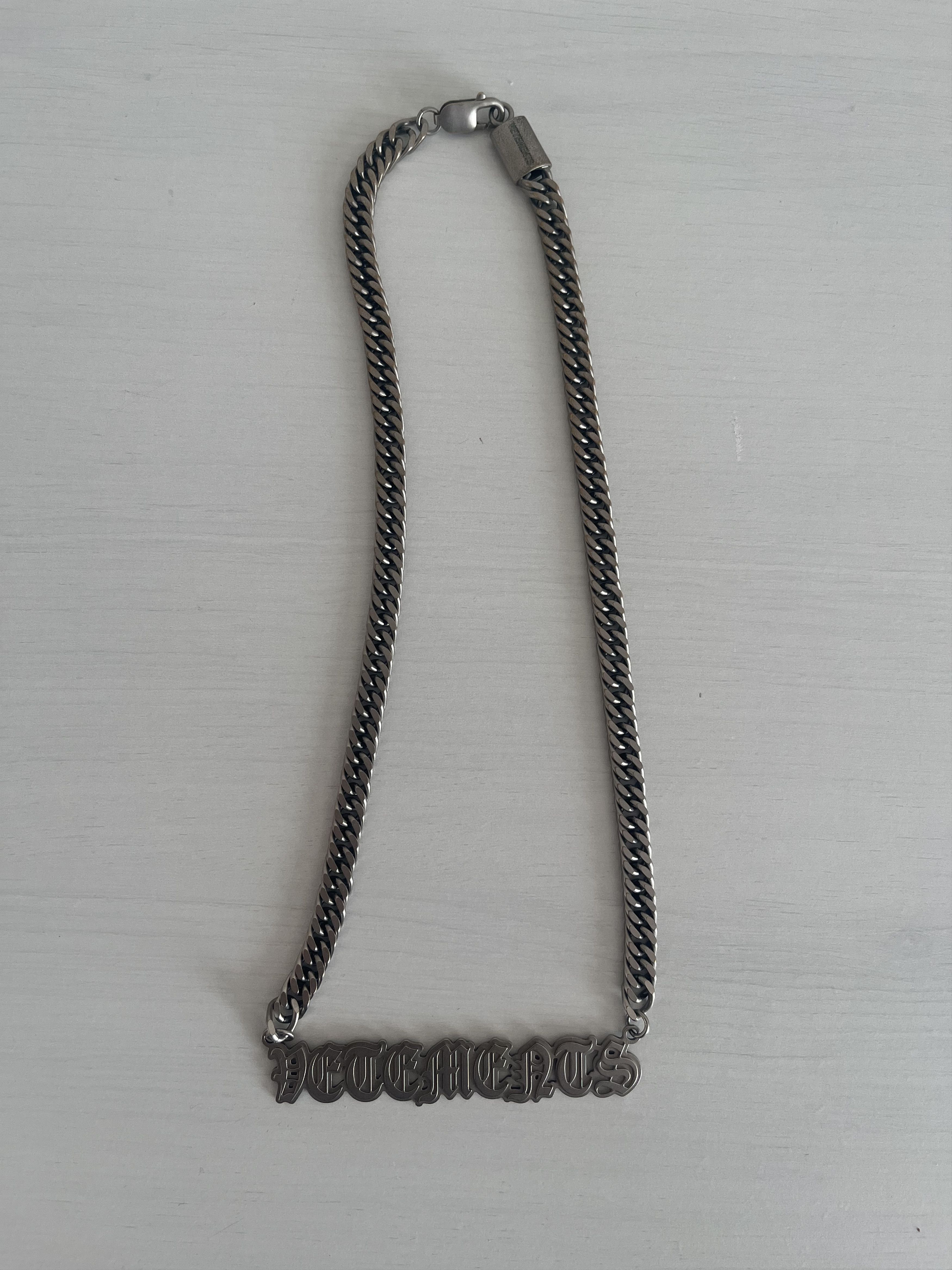Vetements Vetements necklace chain Size ONE SIZE - 1 Thumbnail