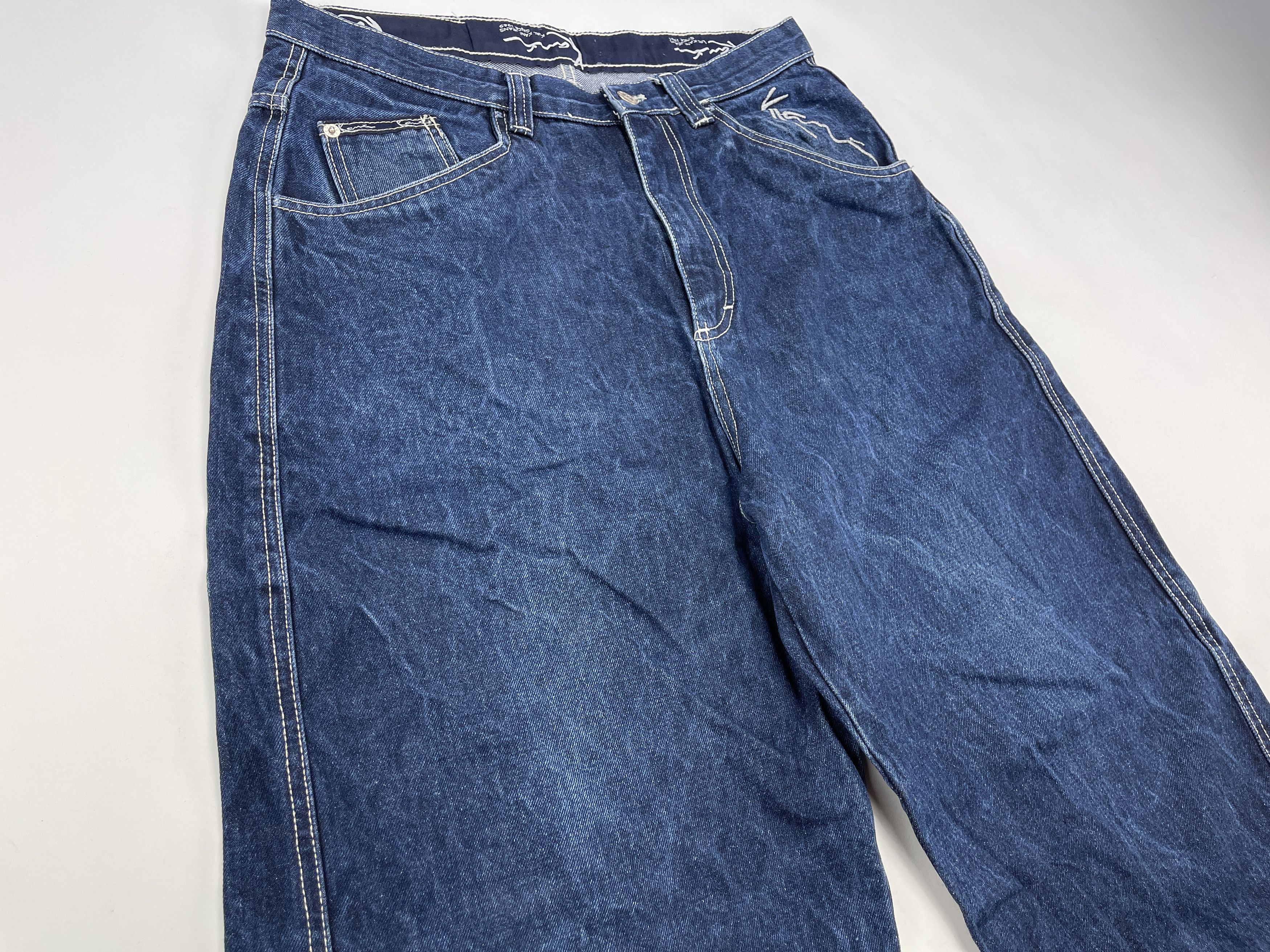 Karl Kani KARL KANI jeans, baggy, vintage Kani jeans, 90s hip hop W 34 Size US 34 / EU 50 - 9 Thumbnail