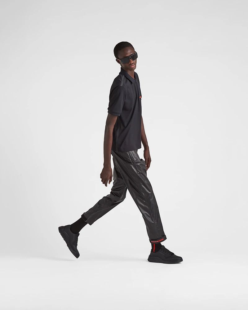 Prada o1bcso1str1025 Re-Nylon Technical Nylon Light Pants in Black Size US 34 / EU 50 - 2 Thumbnail
