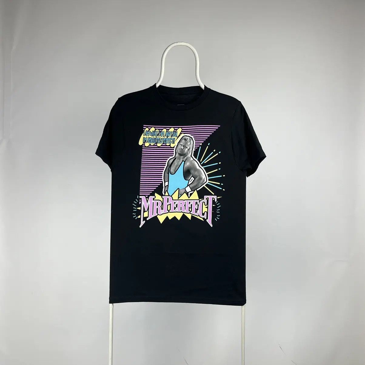 WWE Wwe Tshirt Mr Perfect i am absolutely perfect size Small Size US S / EU 44-46 / 1 - 1 Thumbnail