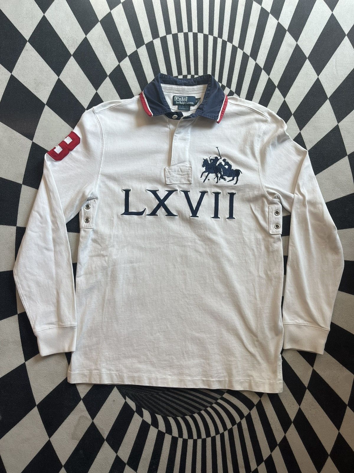 Polo Ralph Lauren Vintage POLO LXVII 3 by Ralph Lauren 90’s long sleeve shirt Size US M / EU 48-50 / 2 - 4 Thumbnail