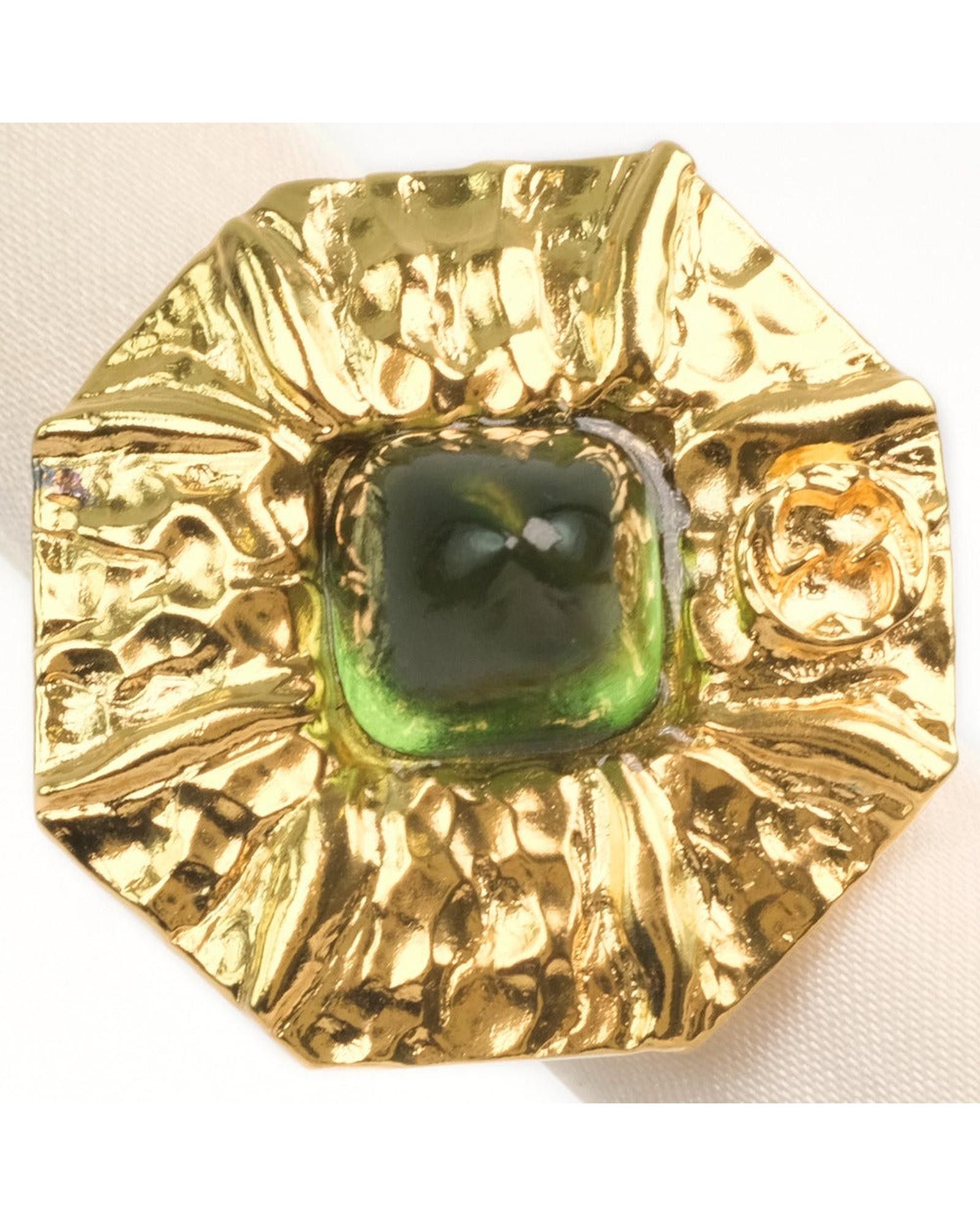 image of Gold Metal Gucci Designer Ring, Women's
