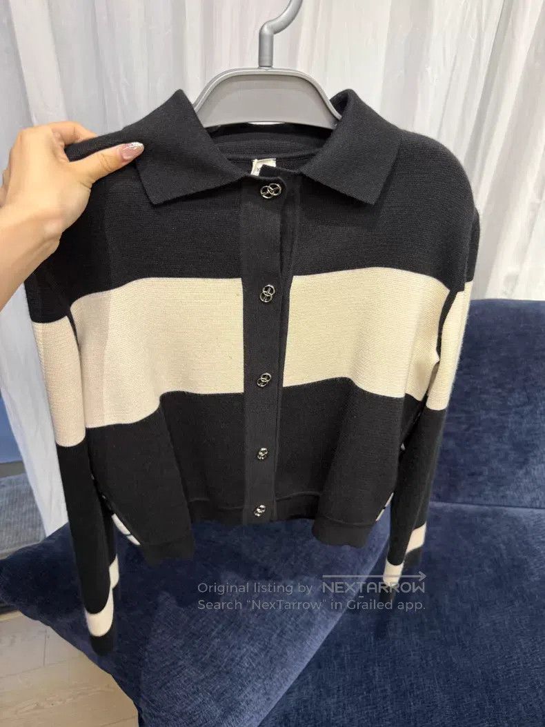 Hermes Hermes Patterned printed cashmere and silk cardigan - mulb Size XS / US 0-2 / IT 36-38 - 1 Thumbnail