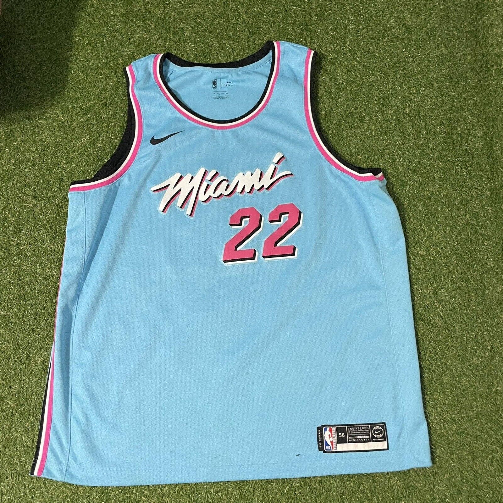 Nike Nike Jimmy Butler Heat Swingman Jersey Miami Vice 2XL XXL 22 Grailed