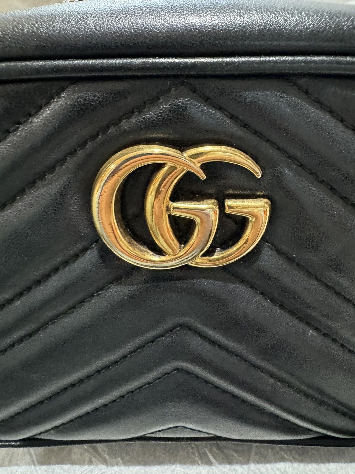 Gucci GUCCI GG MARMONT MINI CROSSBODY SHOULDER BAG Size ONE SIZE - 9 Thumbnail