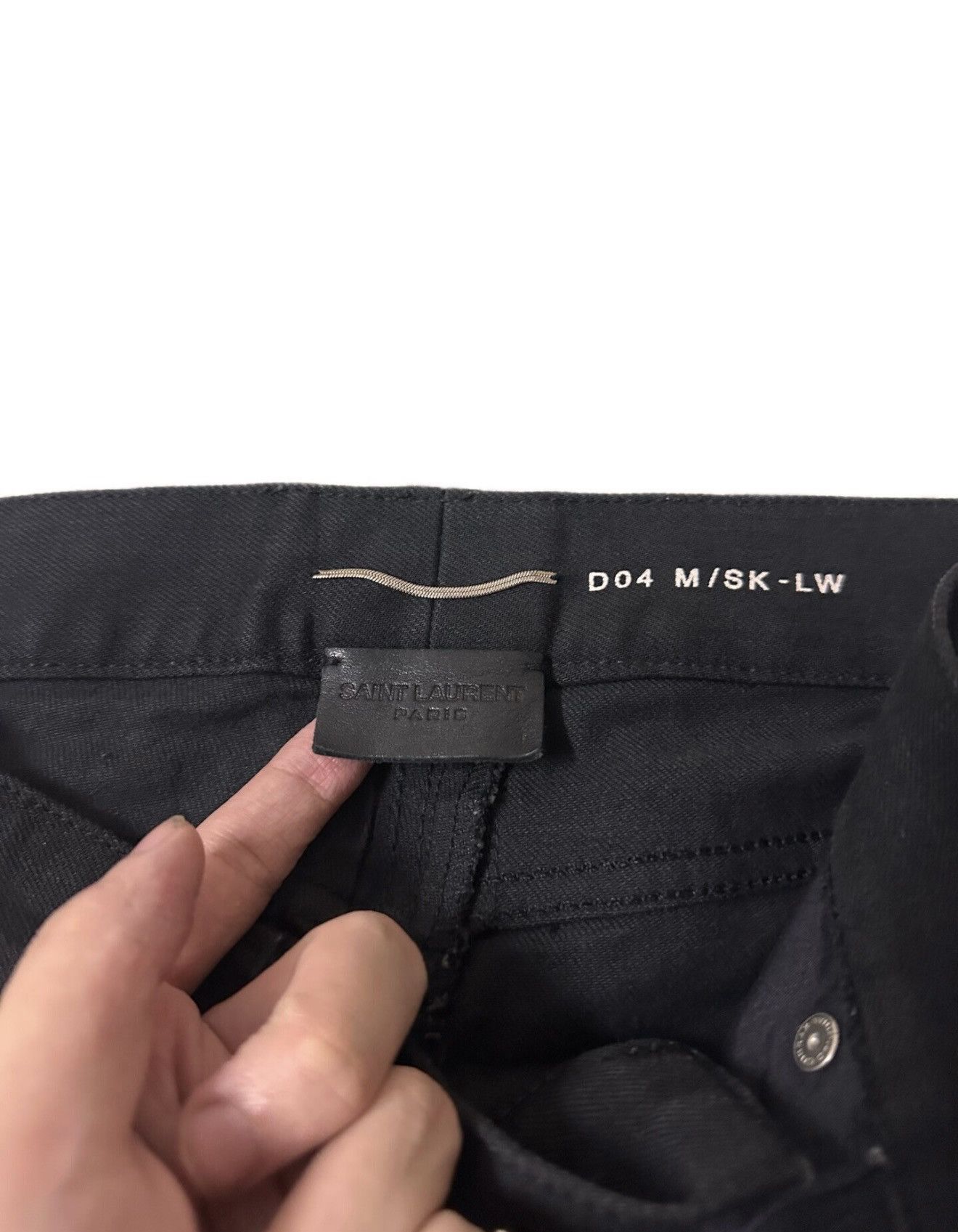 Saint Laurent Paris Saint Laurent biker pants 14fw - wxx Size US 30 / EU 46 - 5 Thumbnail
