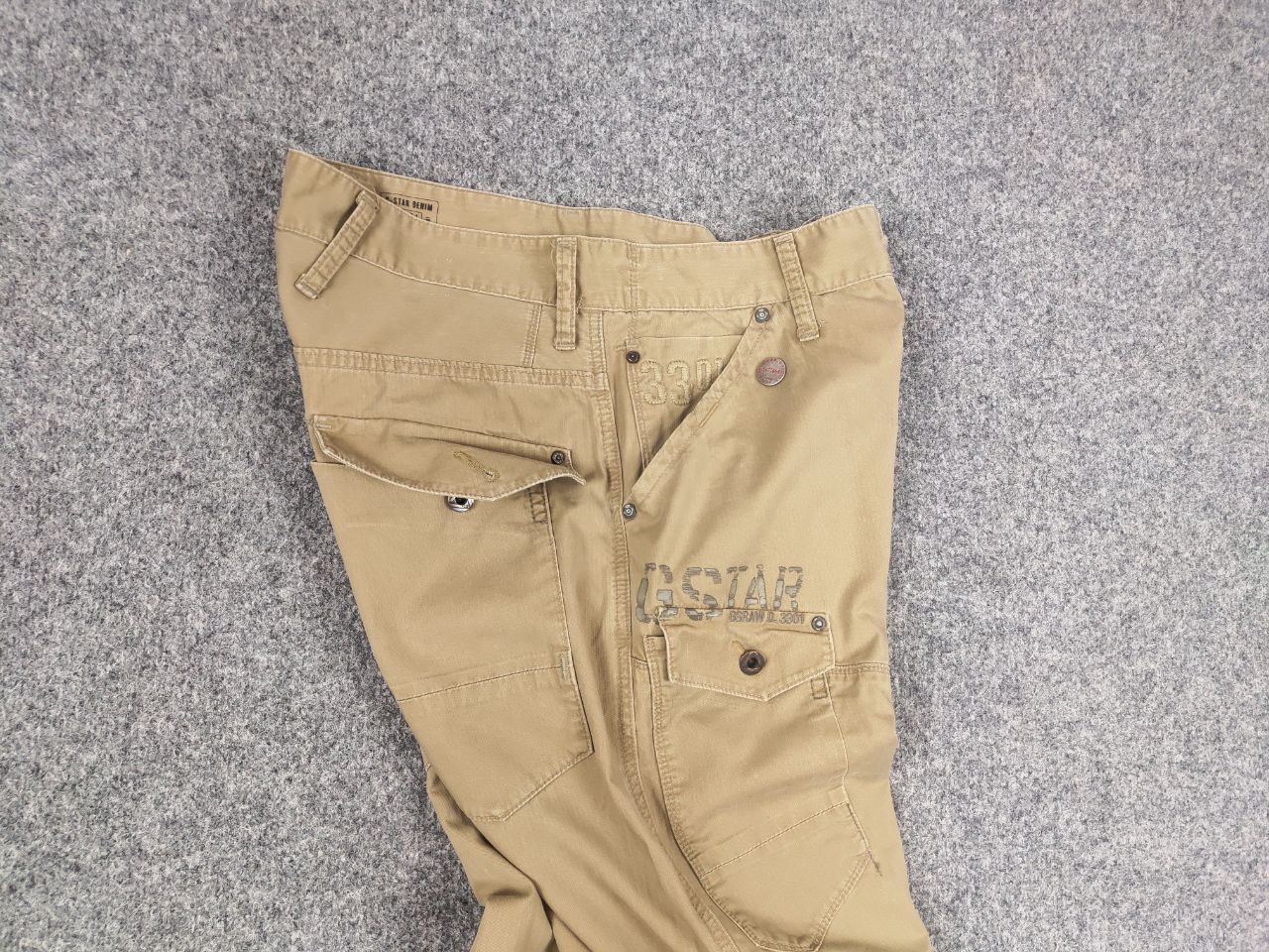 G-Star Vintage G Star raw General lows 5620 canvas cargo pants Size US 33 - 14 Thumbnail