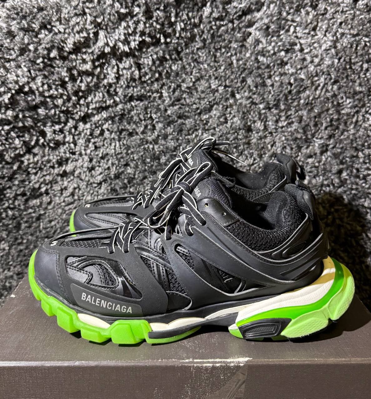 Balenciaga Black LED balenciaga tracks | Grailed